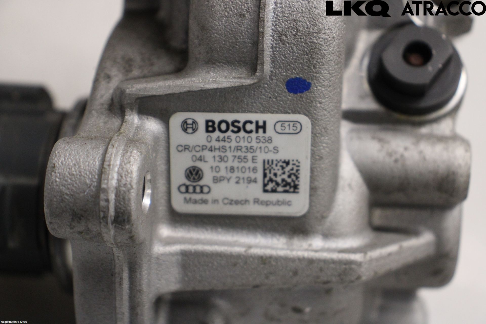 Audi A4/S4 B9 16-19 Drivstoff Dieselpumpe Hoved