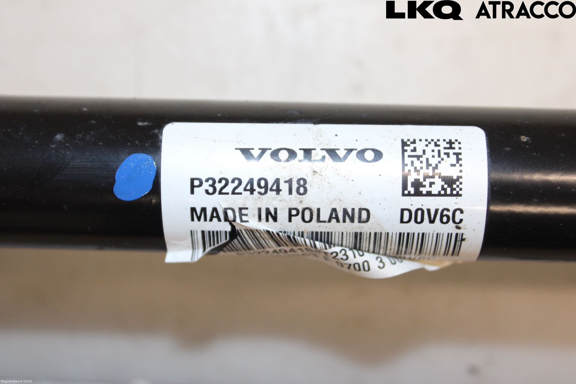 Volvo V60 19- Drivaksel Bak Kompl Venstre