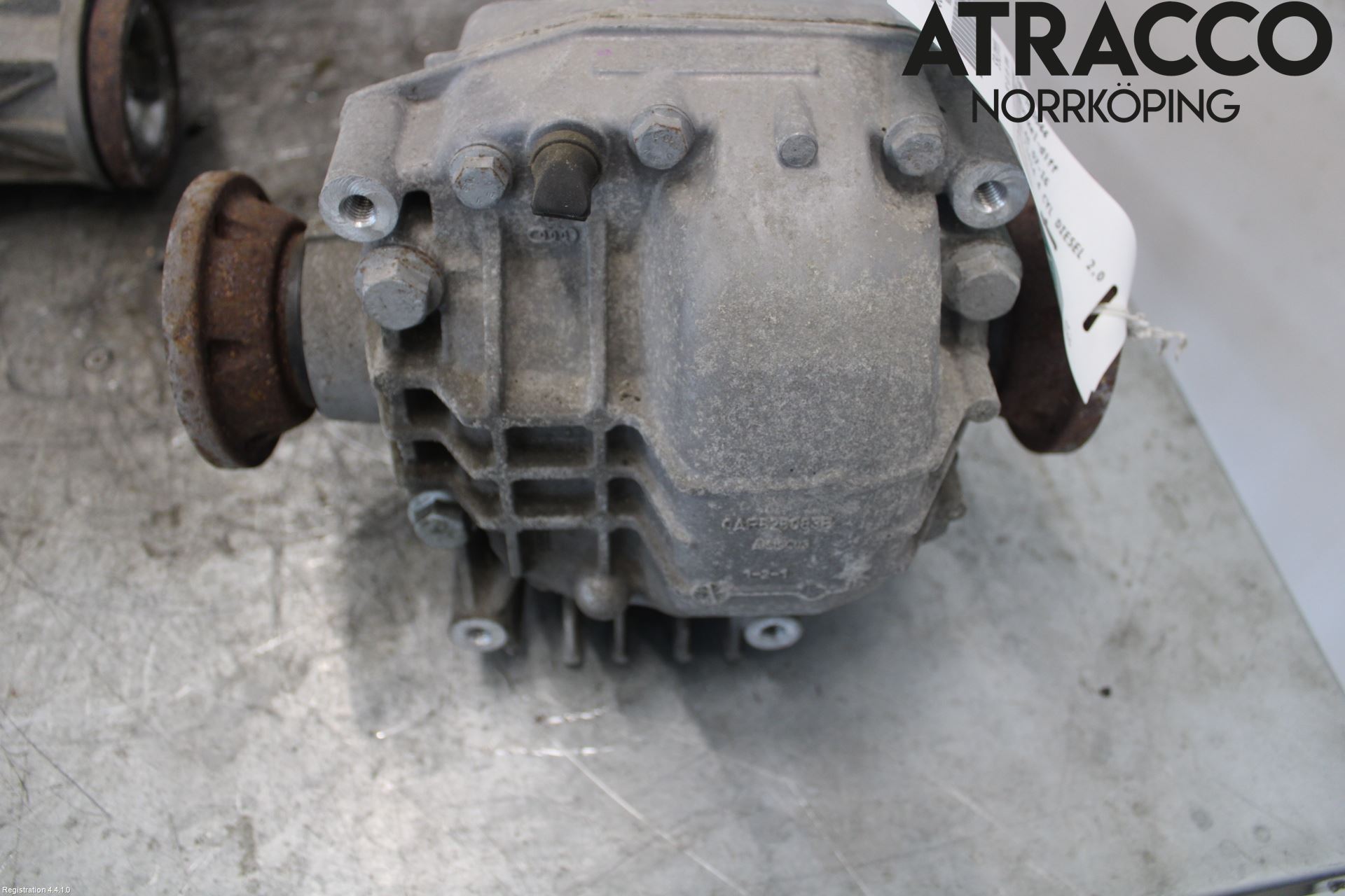 Audi A5 07-16 Bakaksel Kardang Bak -Diff