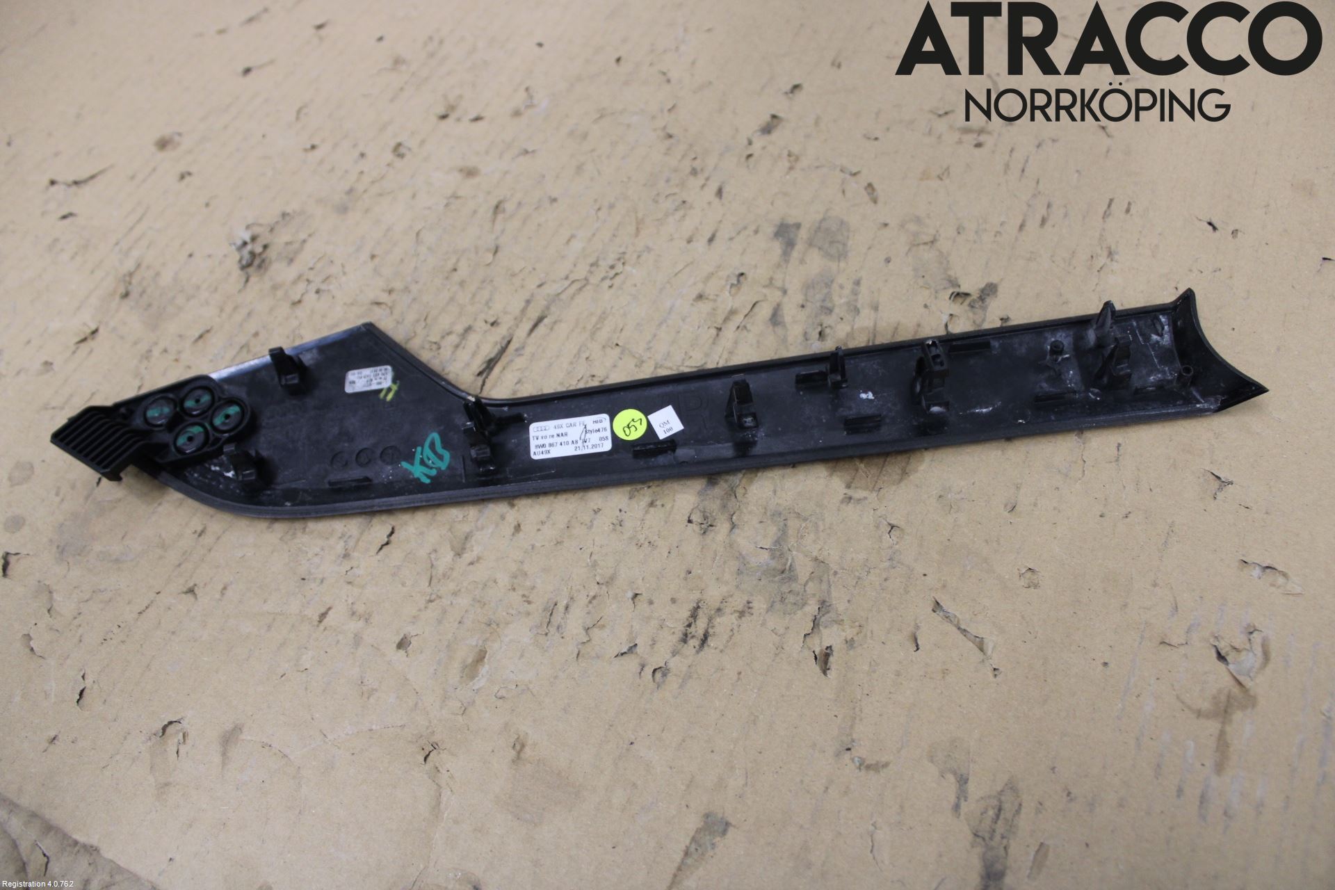 Audi A4/S4 B9 16-19 Dør Dekorlist Hf