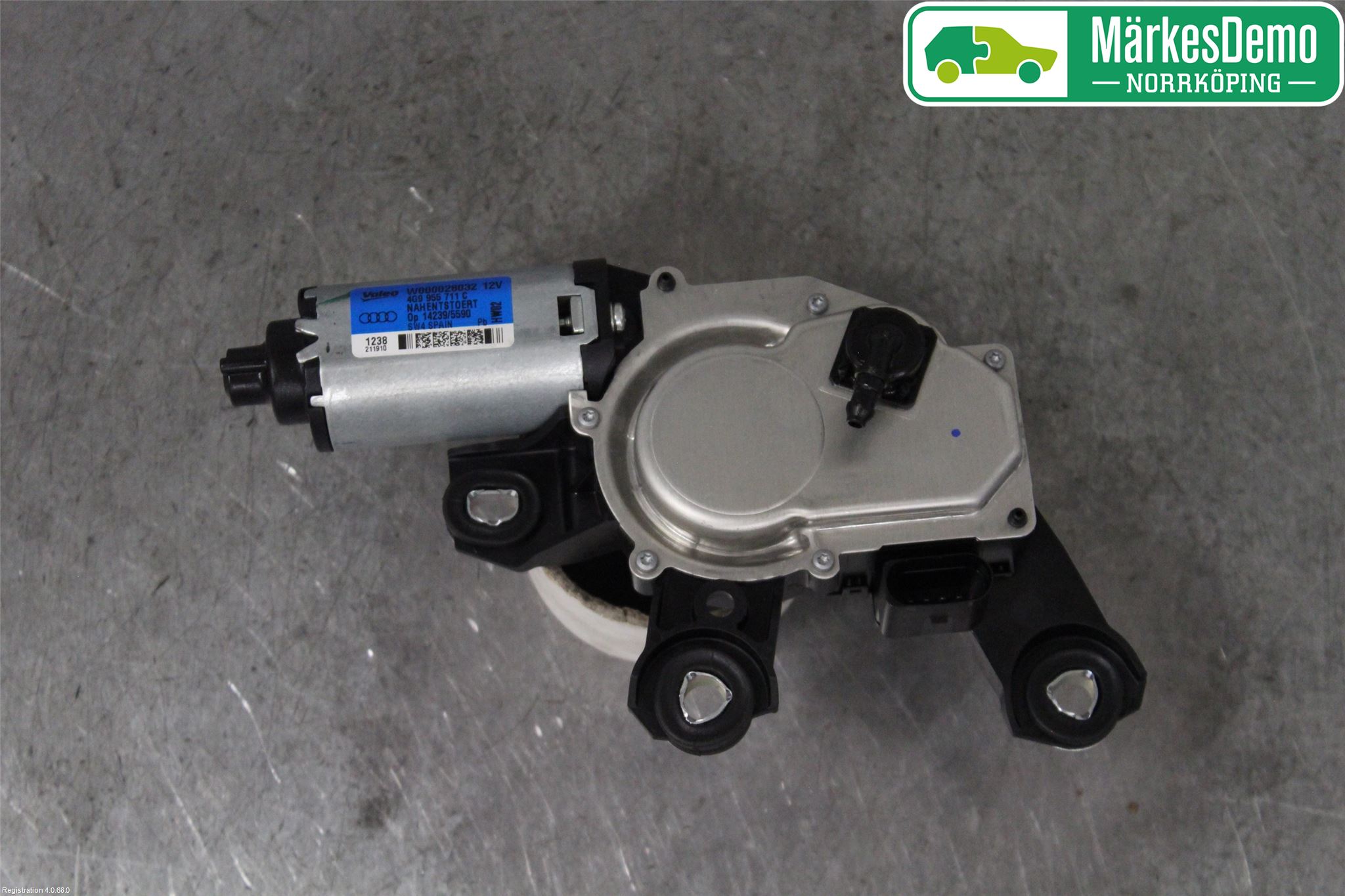 Audi A6/S6 4G 11-18 Viskermotor Bakluke