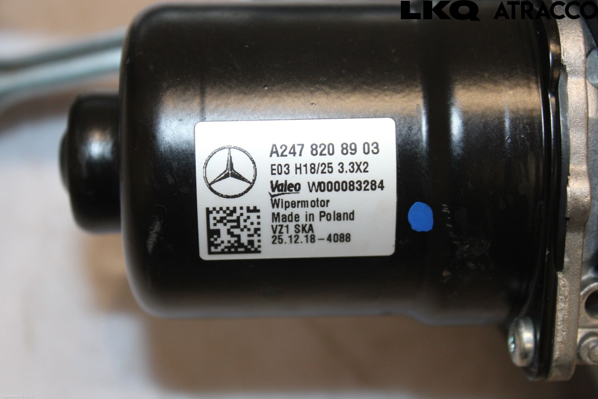 Mercedes-Benz MB EQA (H243) 21- Viskeroverføring Frontrute