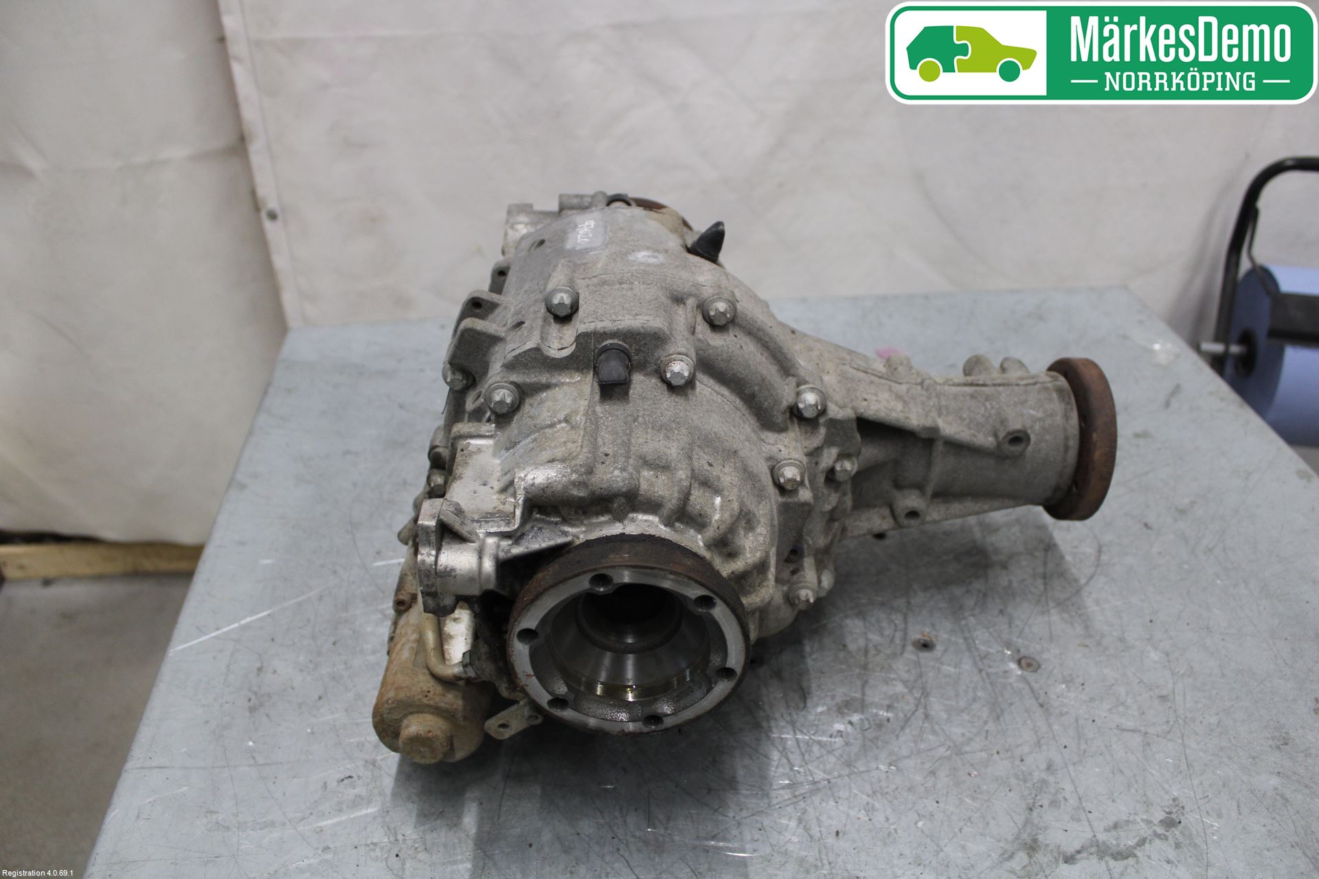 Audi A4/S4 08-11 Bakaksel Kardang Bak -Diff