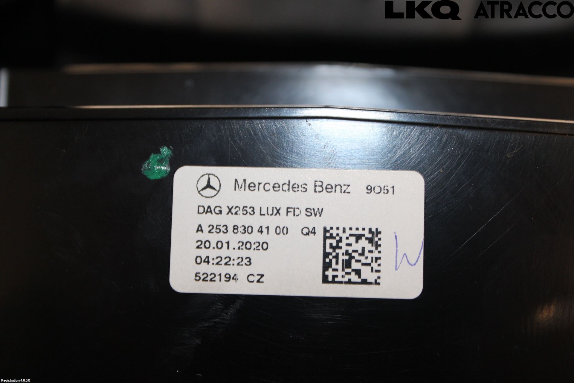 Mercedes-Benz MB GLC-KLASS (X253/C253) 15-22 Dashbord Kanal - Dyse