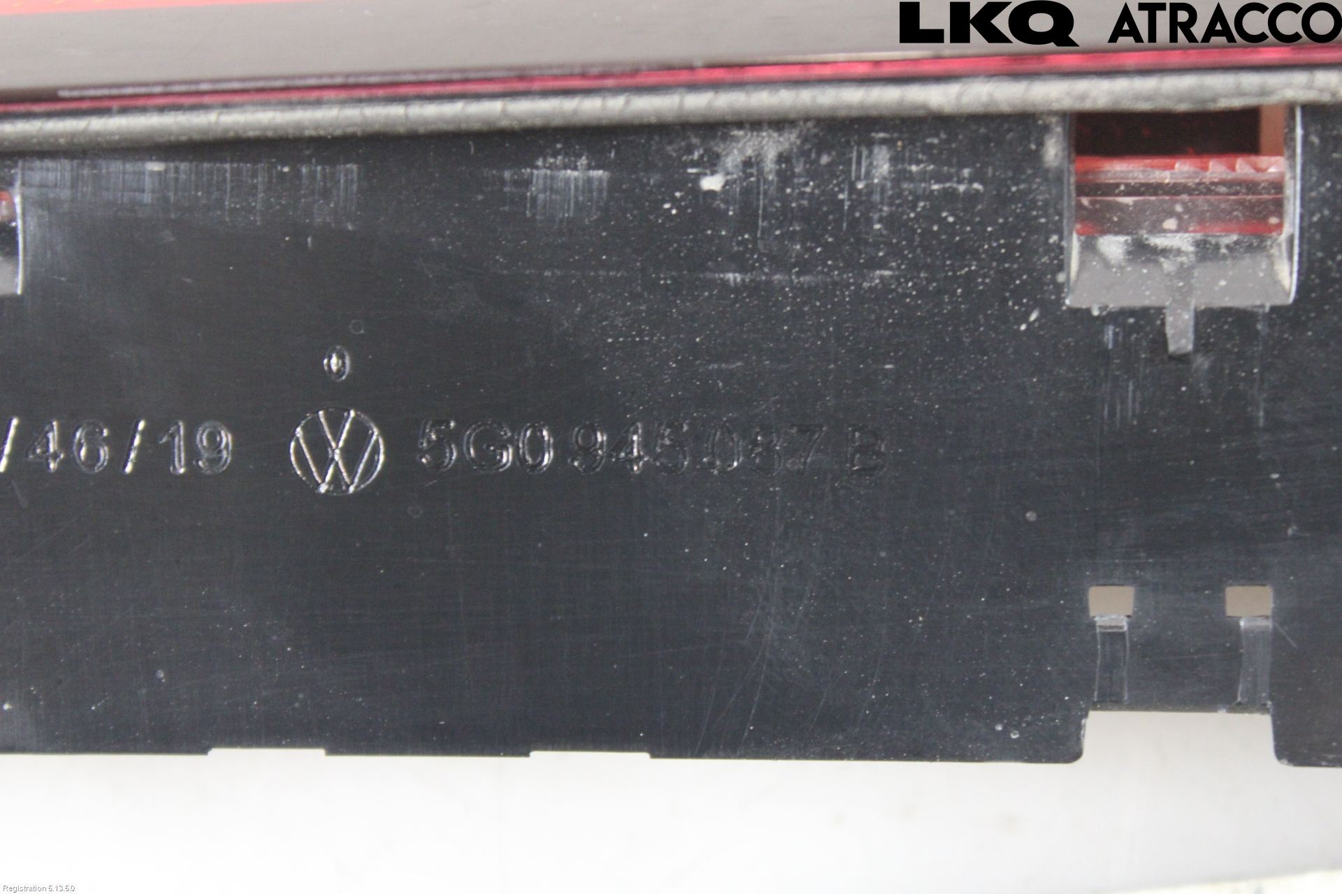 Volkswagen VW POLO VI 18->> Bremselys Bakrute