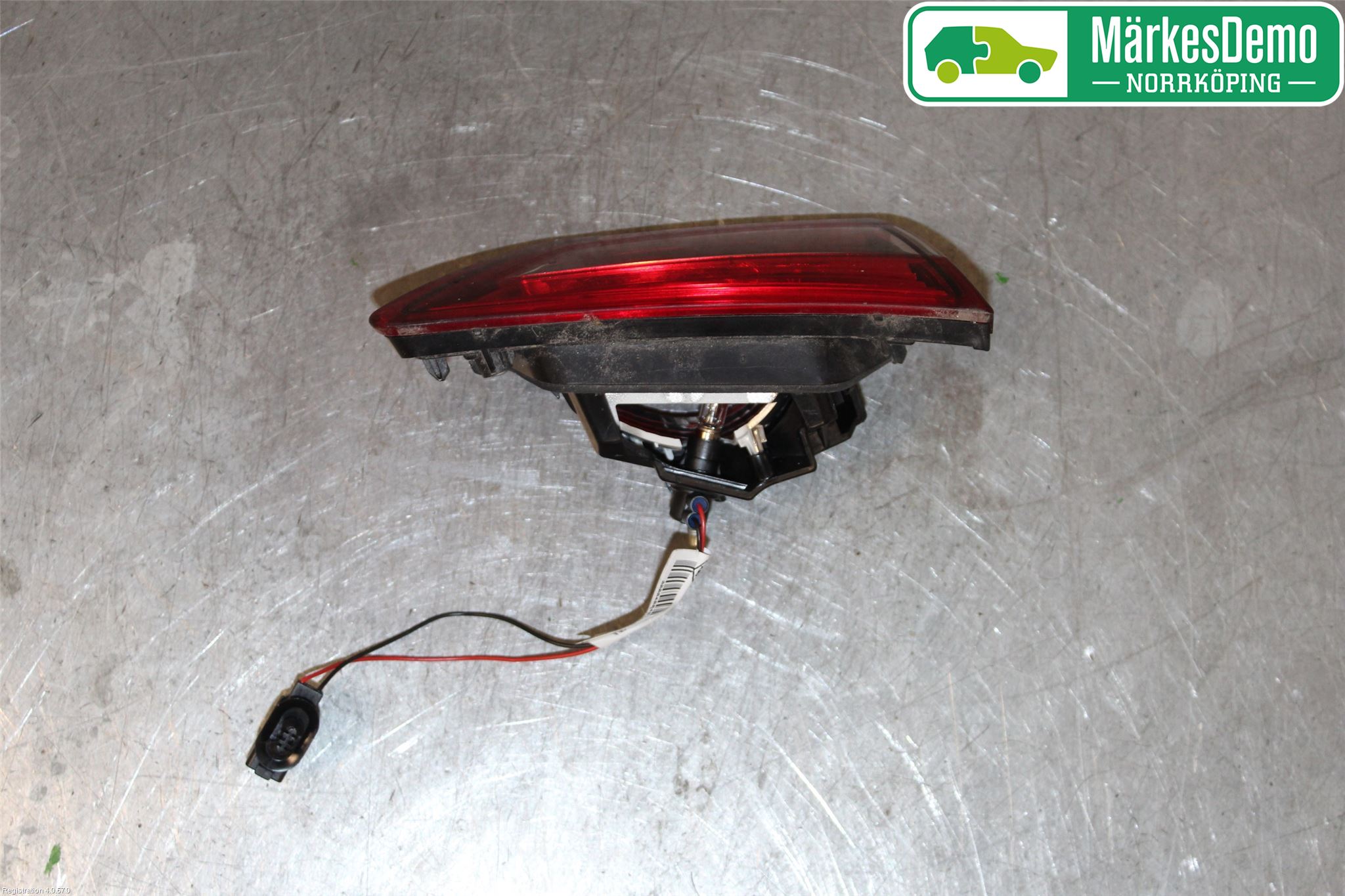 Renault CLIO IV 12-16 Baklykt Venstre  På Luke(Indre