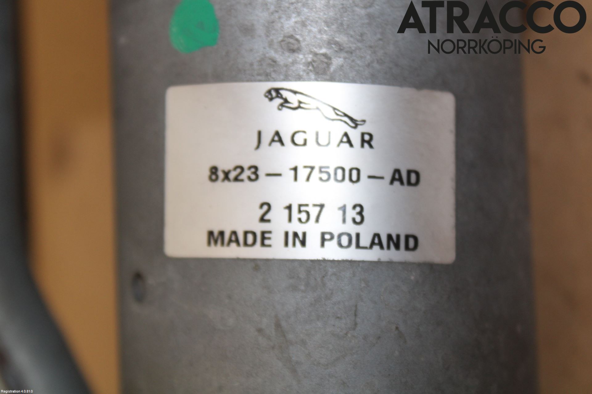 Jaguar XF 08-15 Viskeroverføring Frontrute