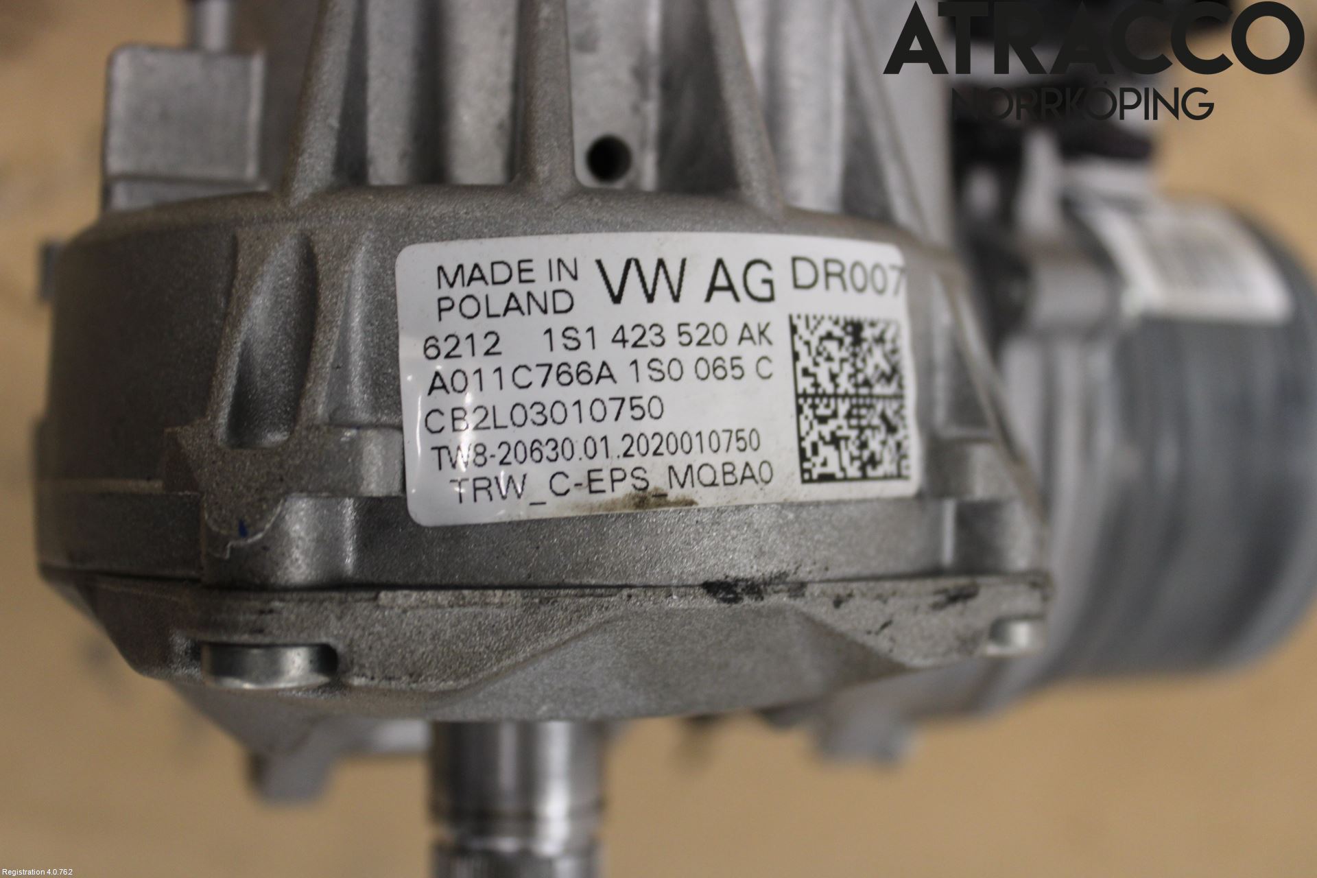 Seat Mii / Mii electric Rattakselaggregat Innebygd Servo