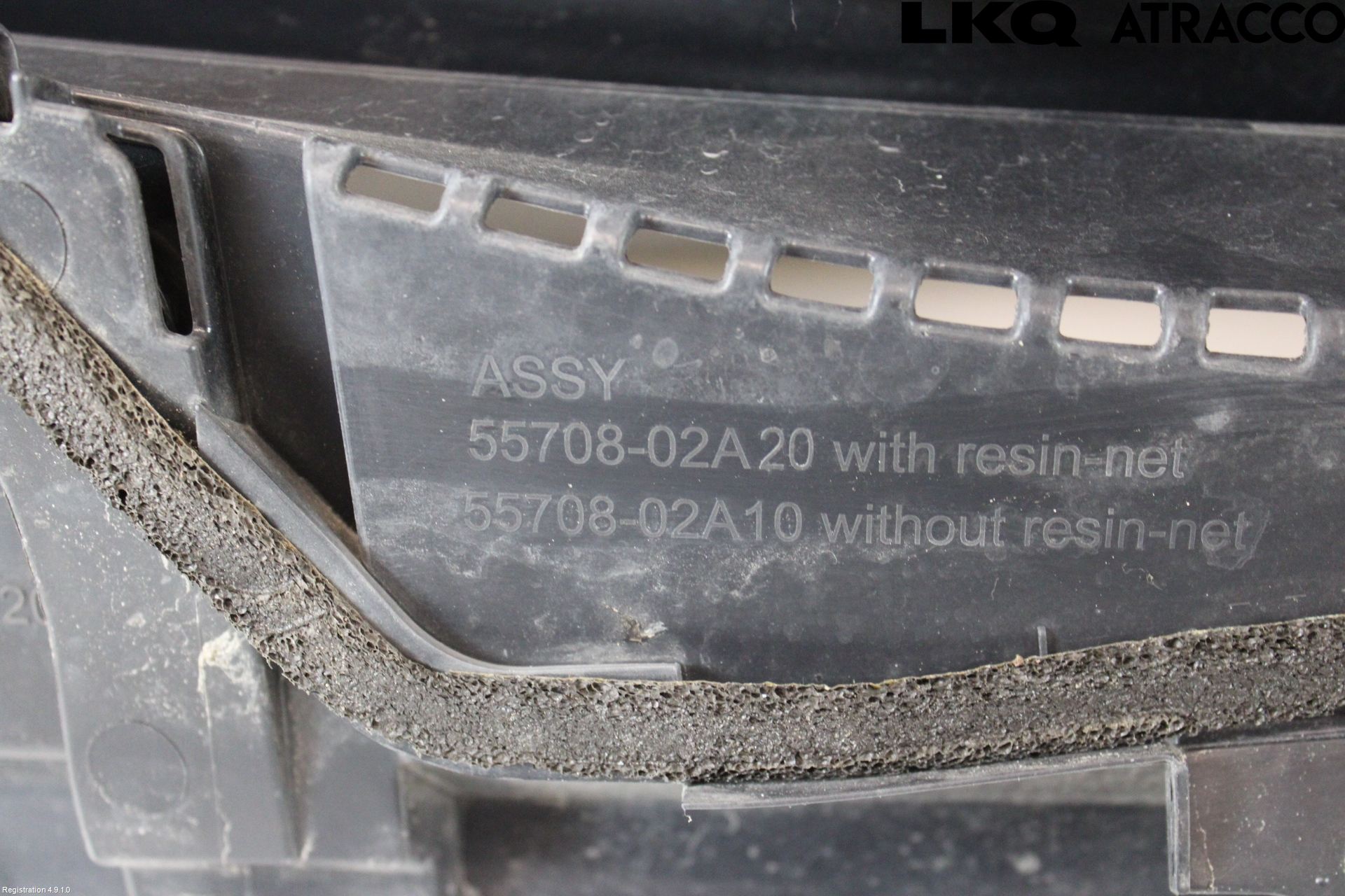 Toyota COROLLA 19- Visker Deksel-Grill-Under Frr