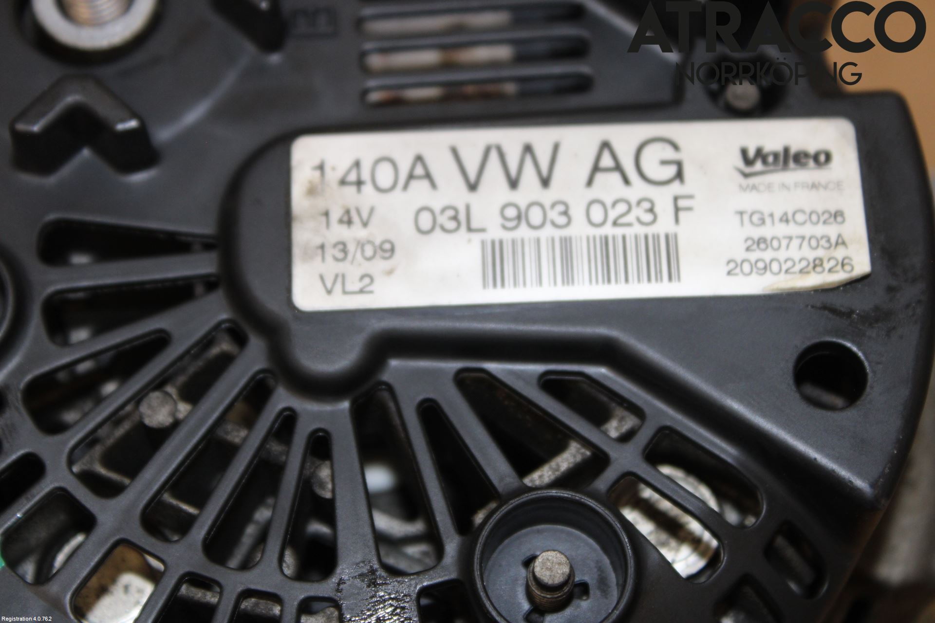 Volkswagen VW GOLF VI 09-13 Dynamo