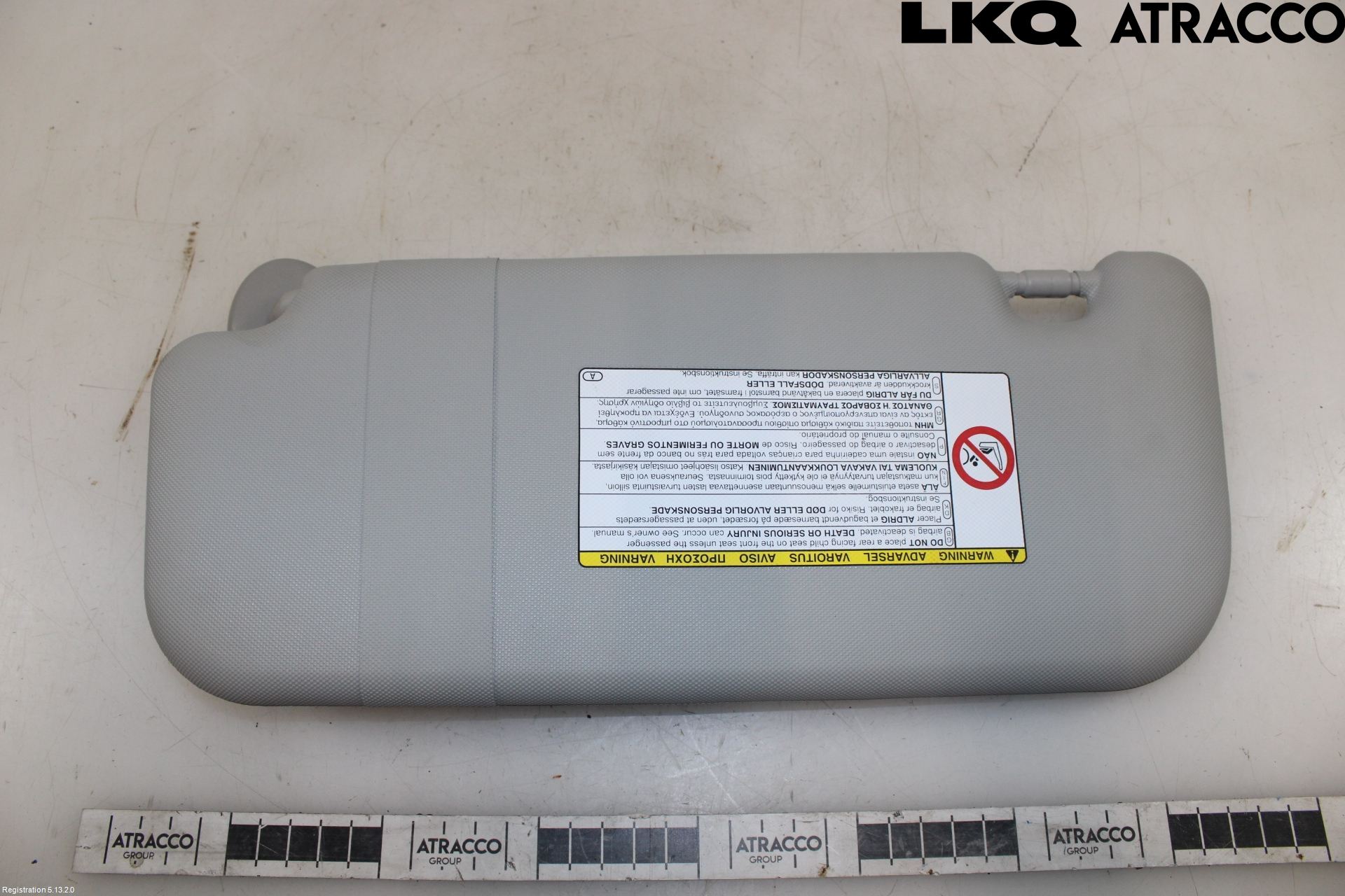 Toyota AURIS 10-12 Innr Solskjerm