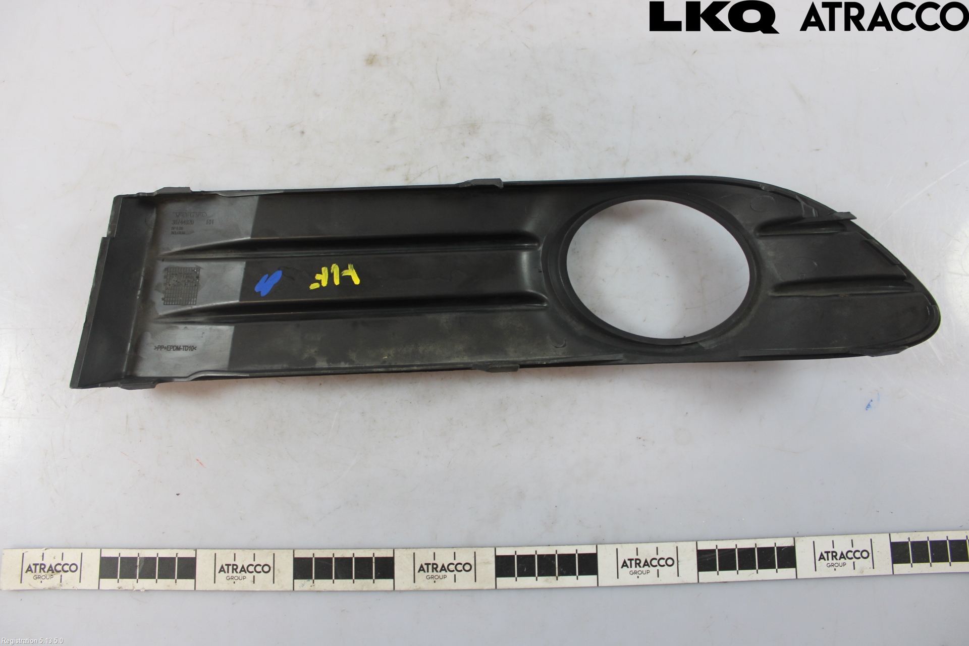 Volvo S40 08-12 Frontlykt Kurve-Tåkelys Ramme