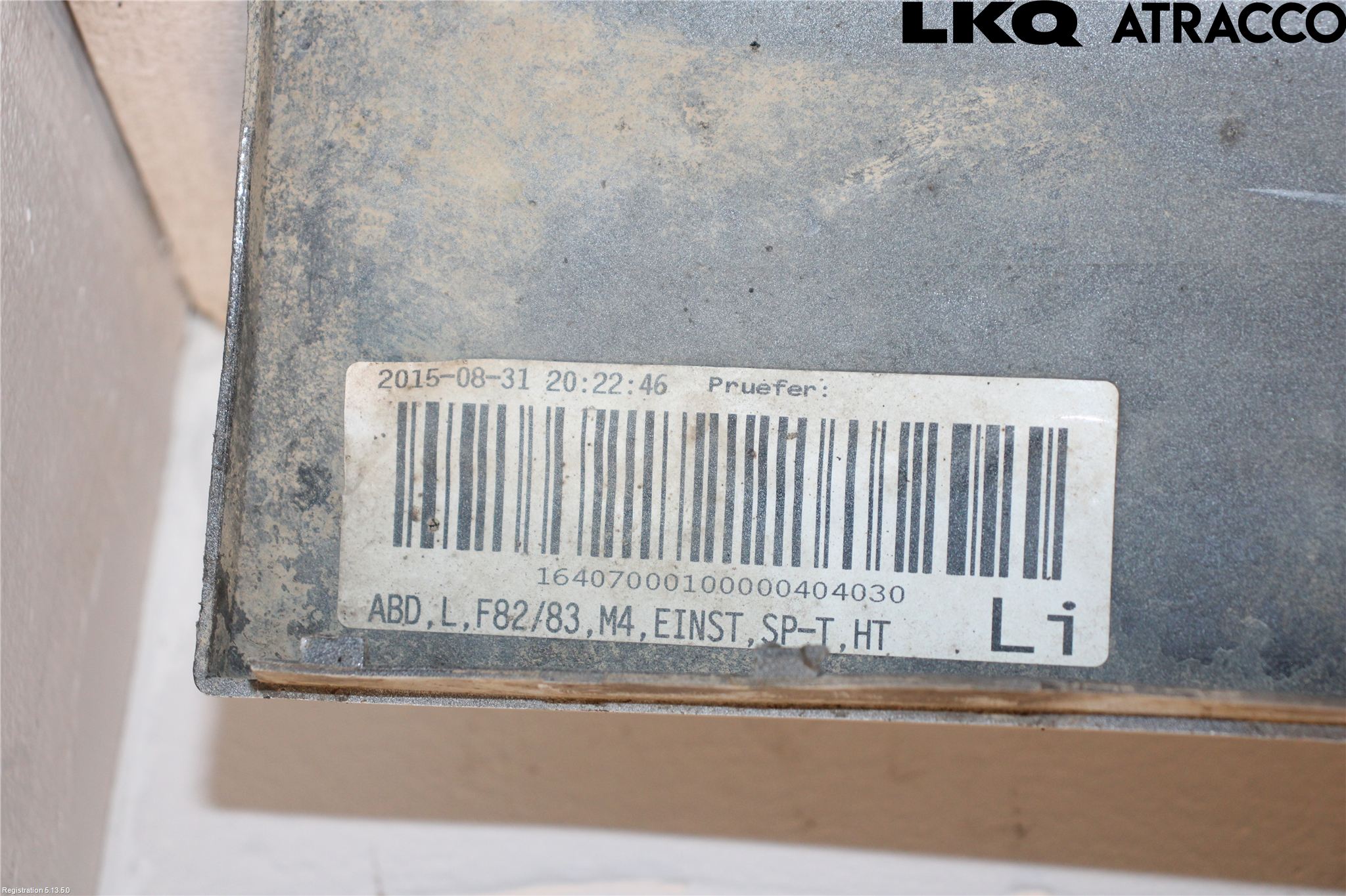BMW 4 F32/F33/F82/F83 13-20 Kanalskjørt Venstre