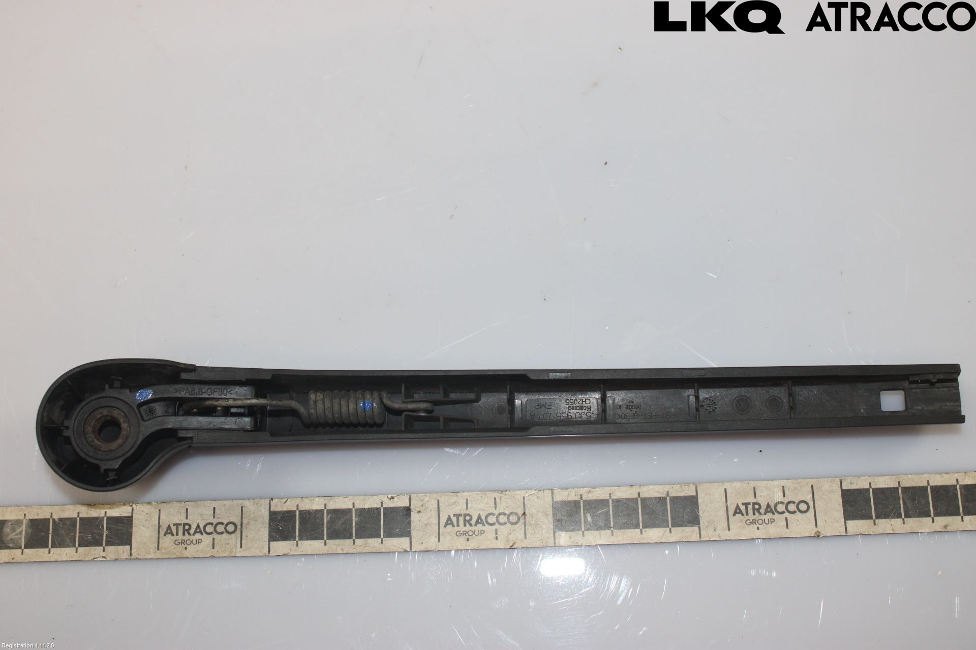 Skoda RAPID Viskerarm Bakrute