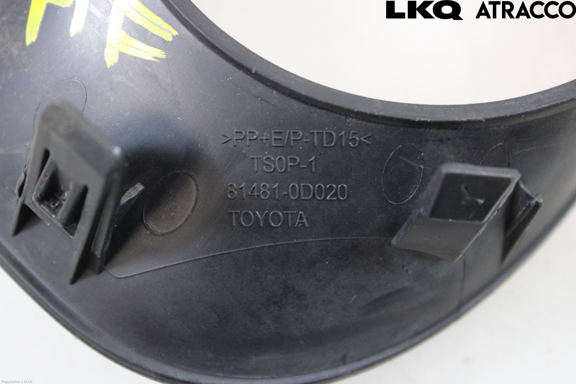 Toyota YARIS XP90 06-11 Frontlykt Kurve-Tåkelys Ramme