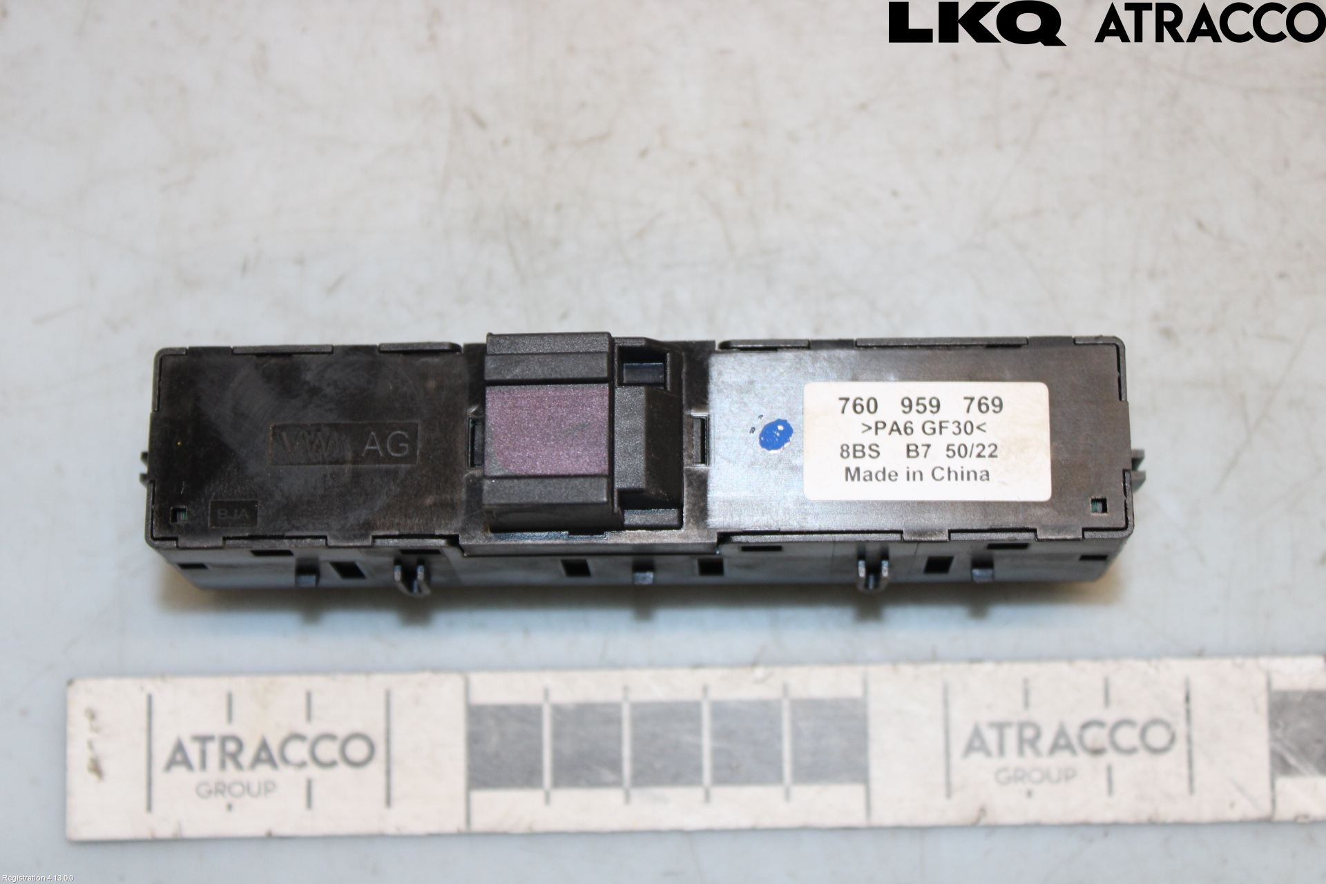 Volkswagen VW TOUAREG CR 18- Bryter Seteminne
