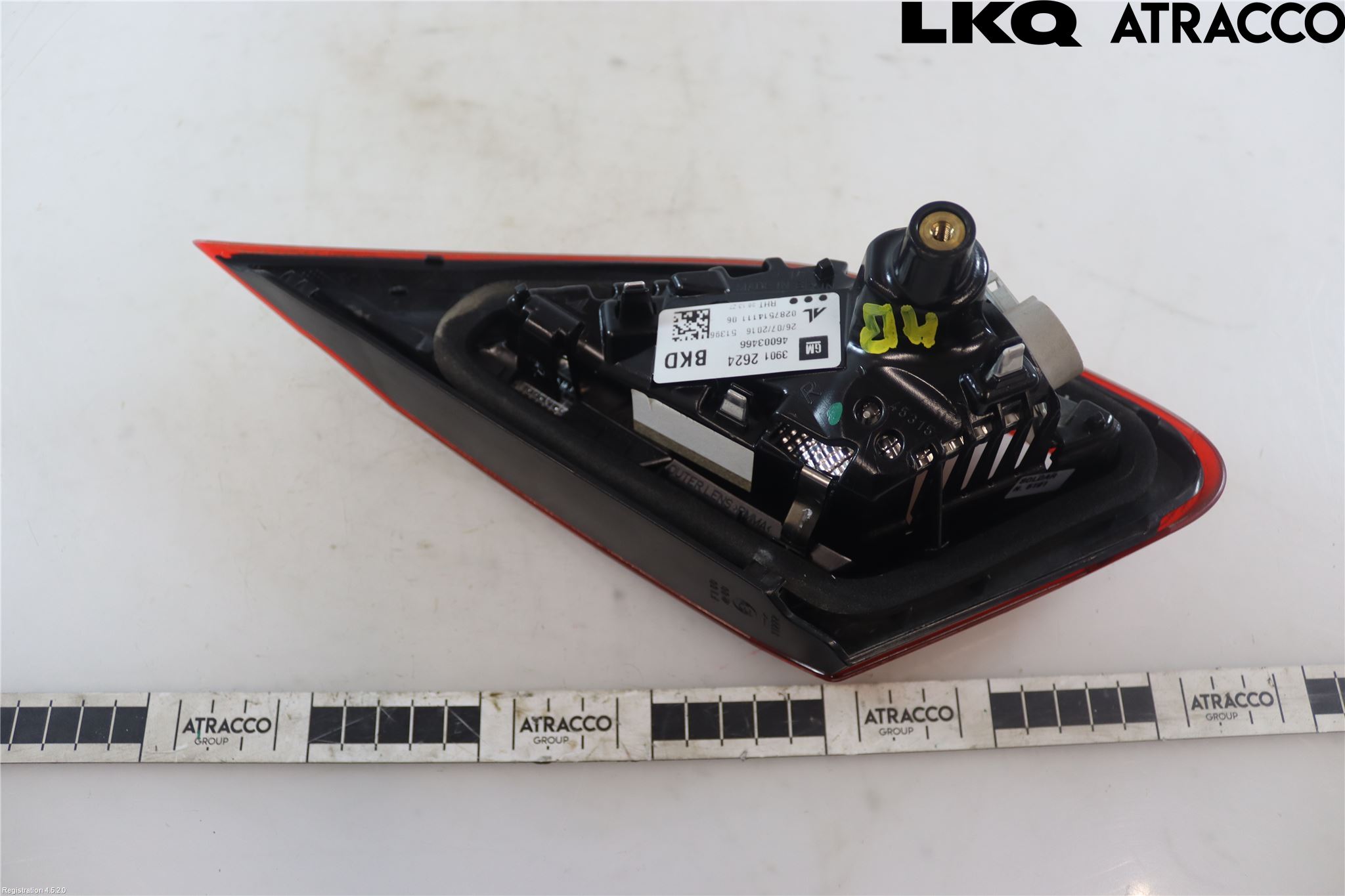 Opel CORSA E 15-19 Baklykt Høyre  På Luke(Indre)