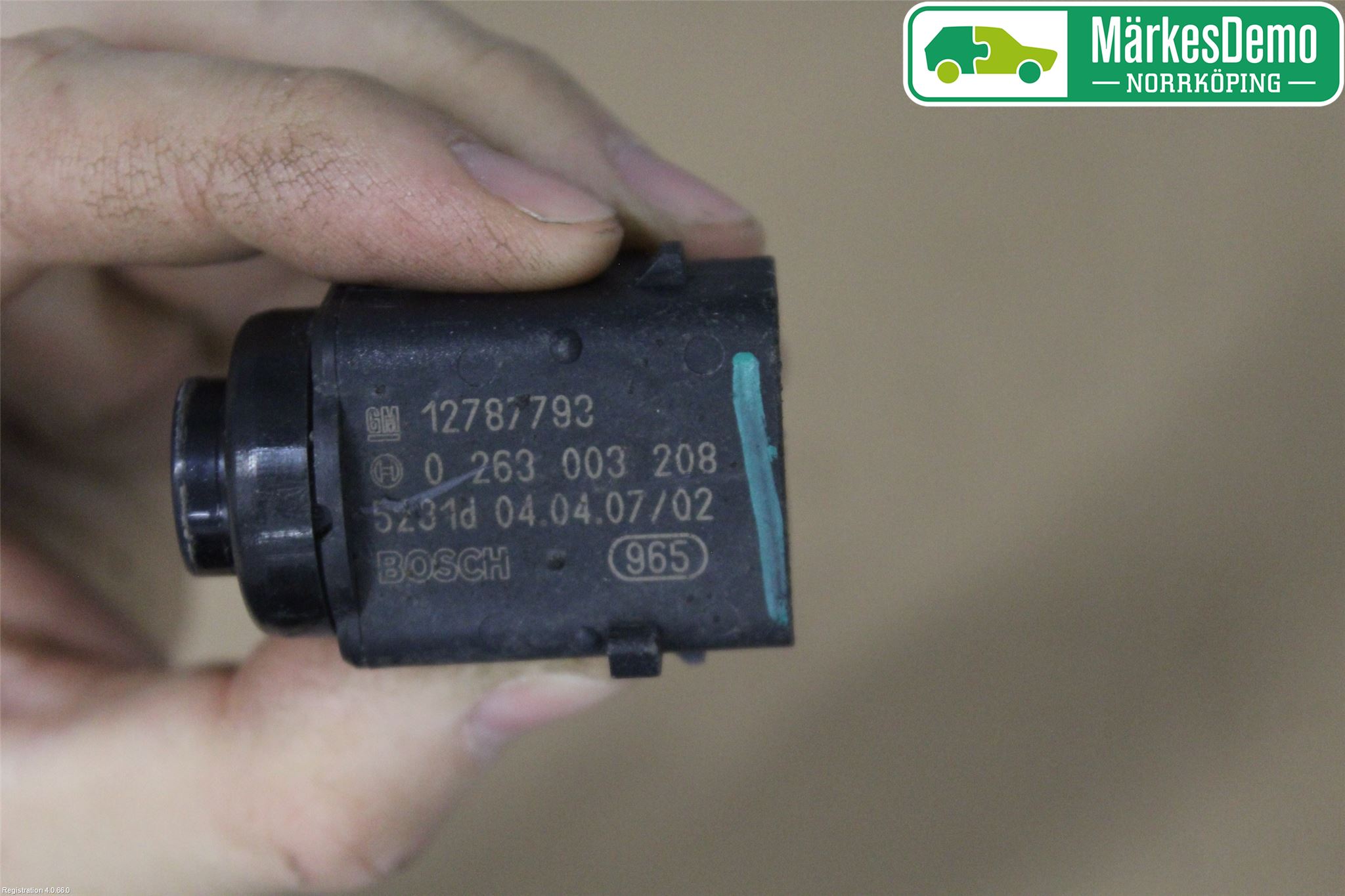 Opel ZAFIRA B 06-14 Sensor Ryggesensor