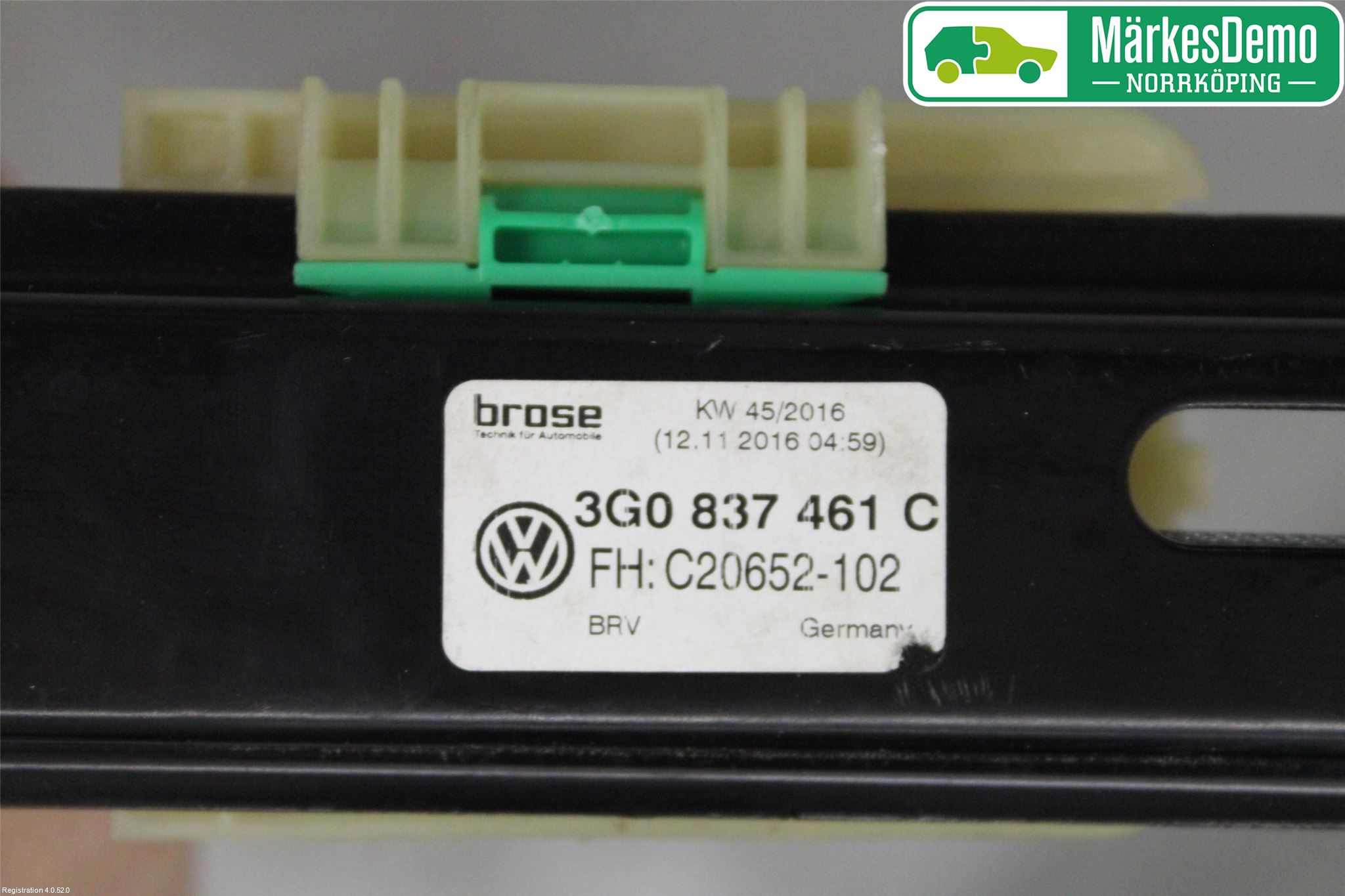 Volkswagen VW PASSAT 15-19 Vindusheis El Komp