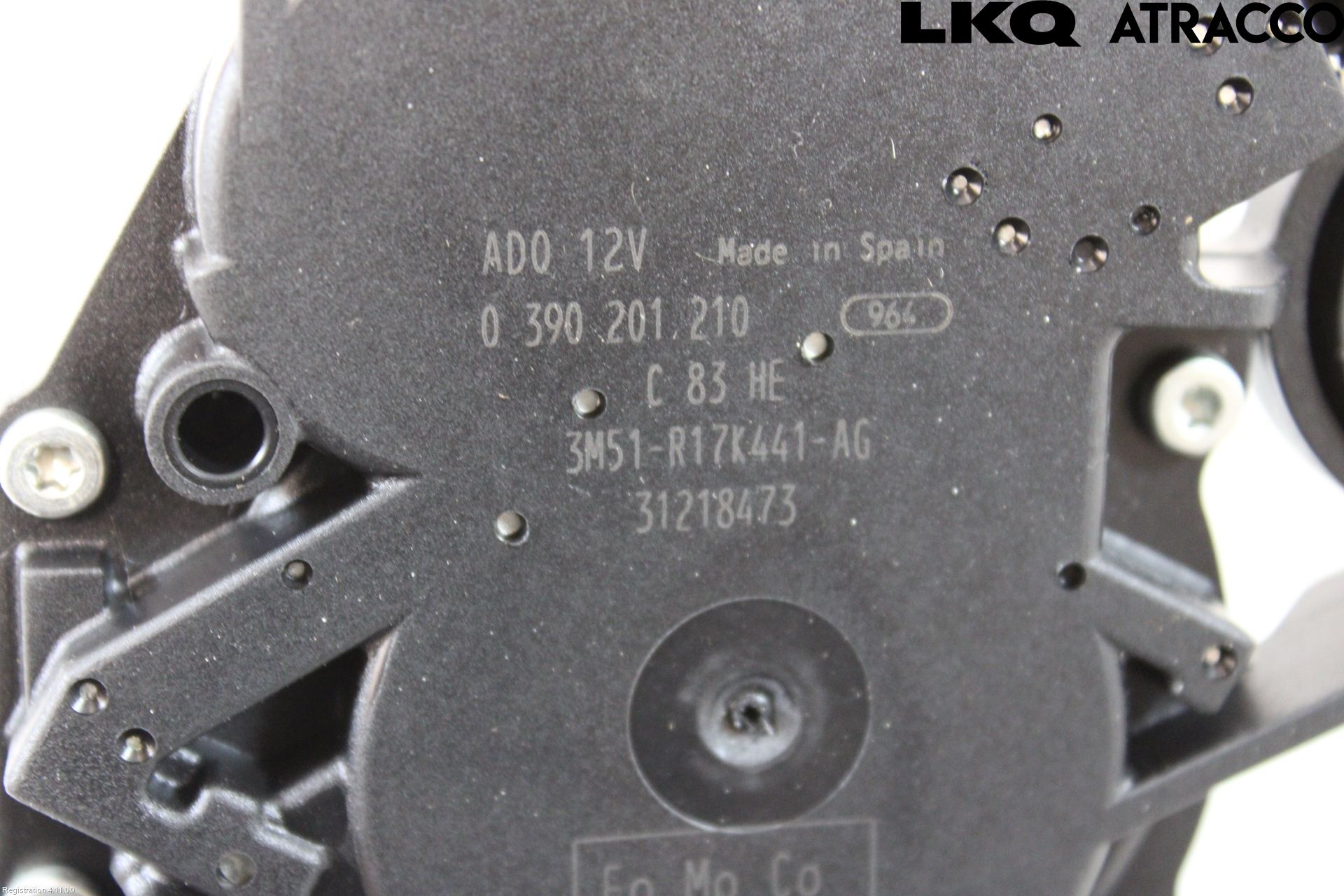 Ford MONDEO 07-15 Viskermotor Bakluke