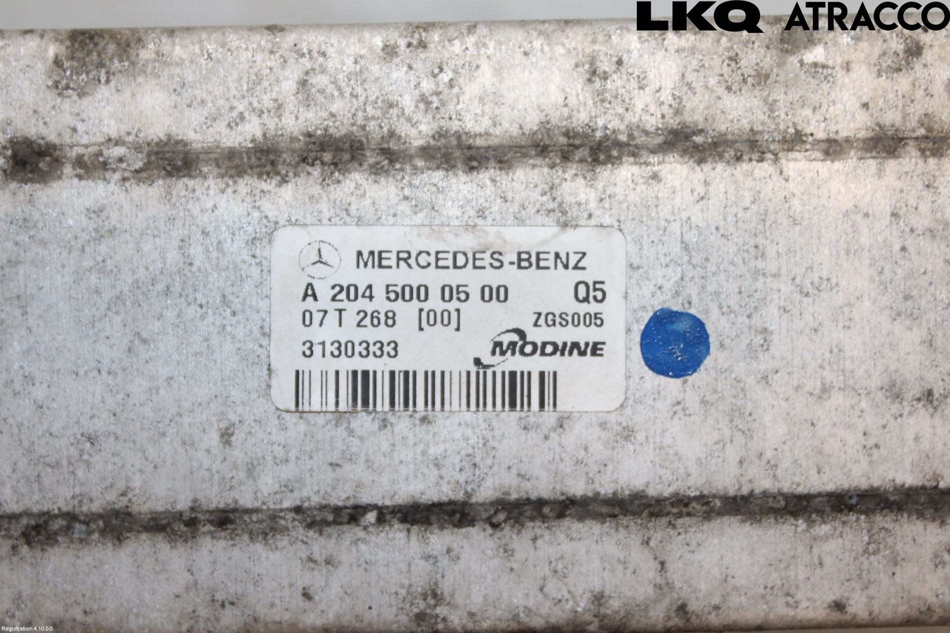 Mercedes-Benz MB C-KLASS (W204) 07-15 Intercooler Radiator