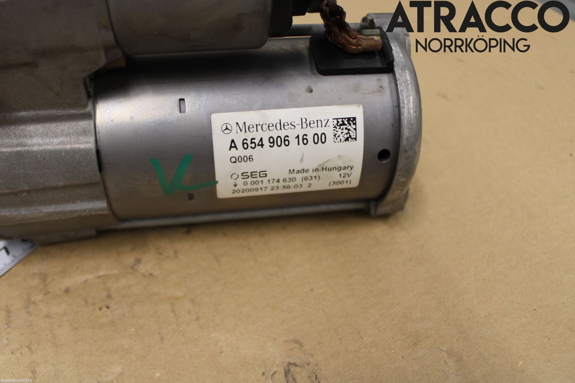 Mercedes-Benz MB C-KLASS (W205) 14-21 Startmotor Diesel