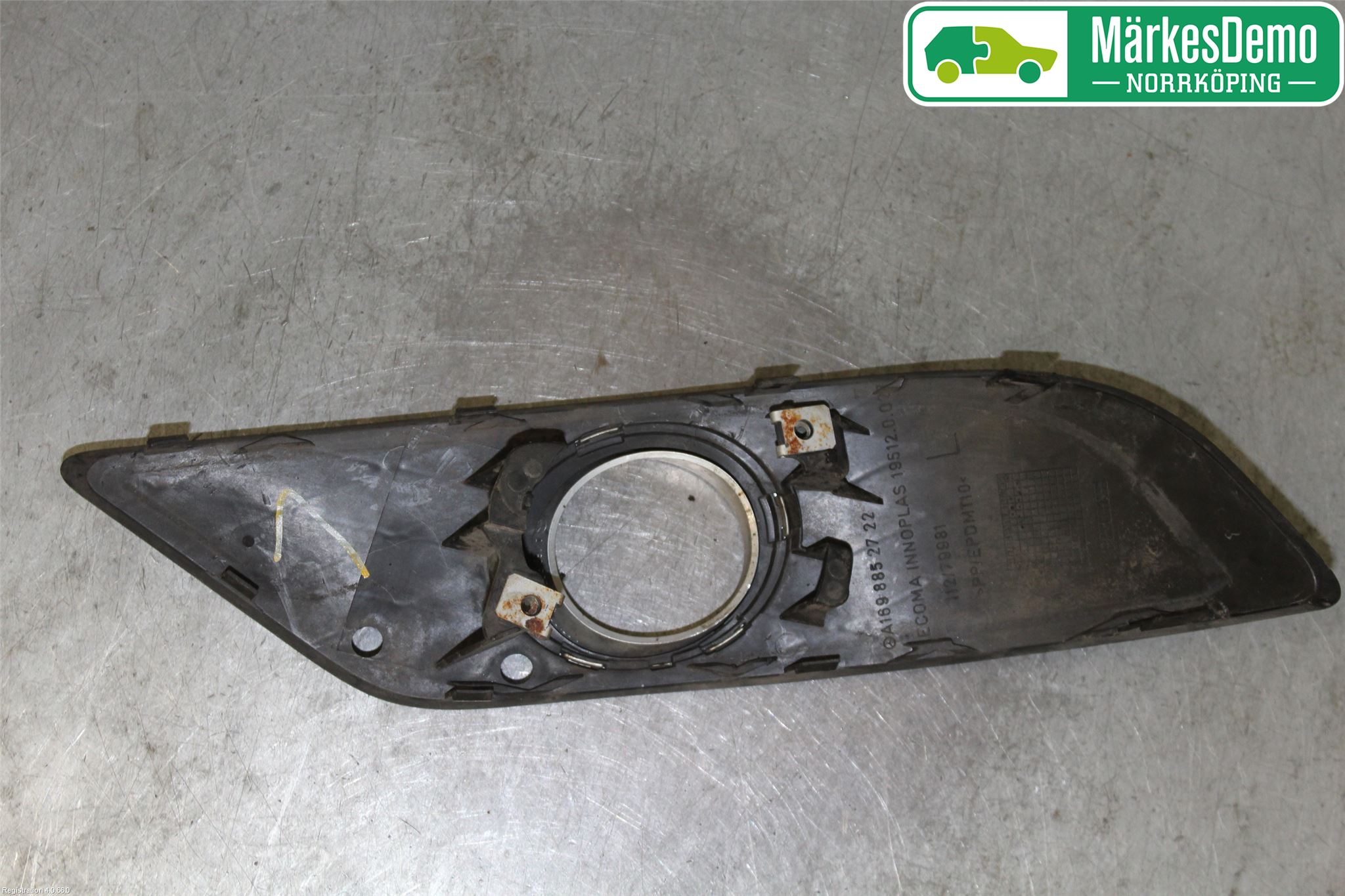 Mercedes-Benz MB B-KLASS (W245) 05-12 Frontlykt Kurve-Tåkelys Ramme