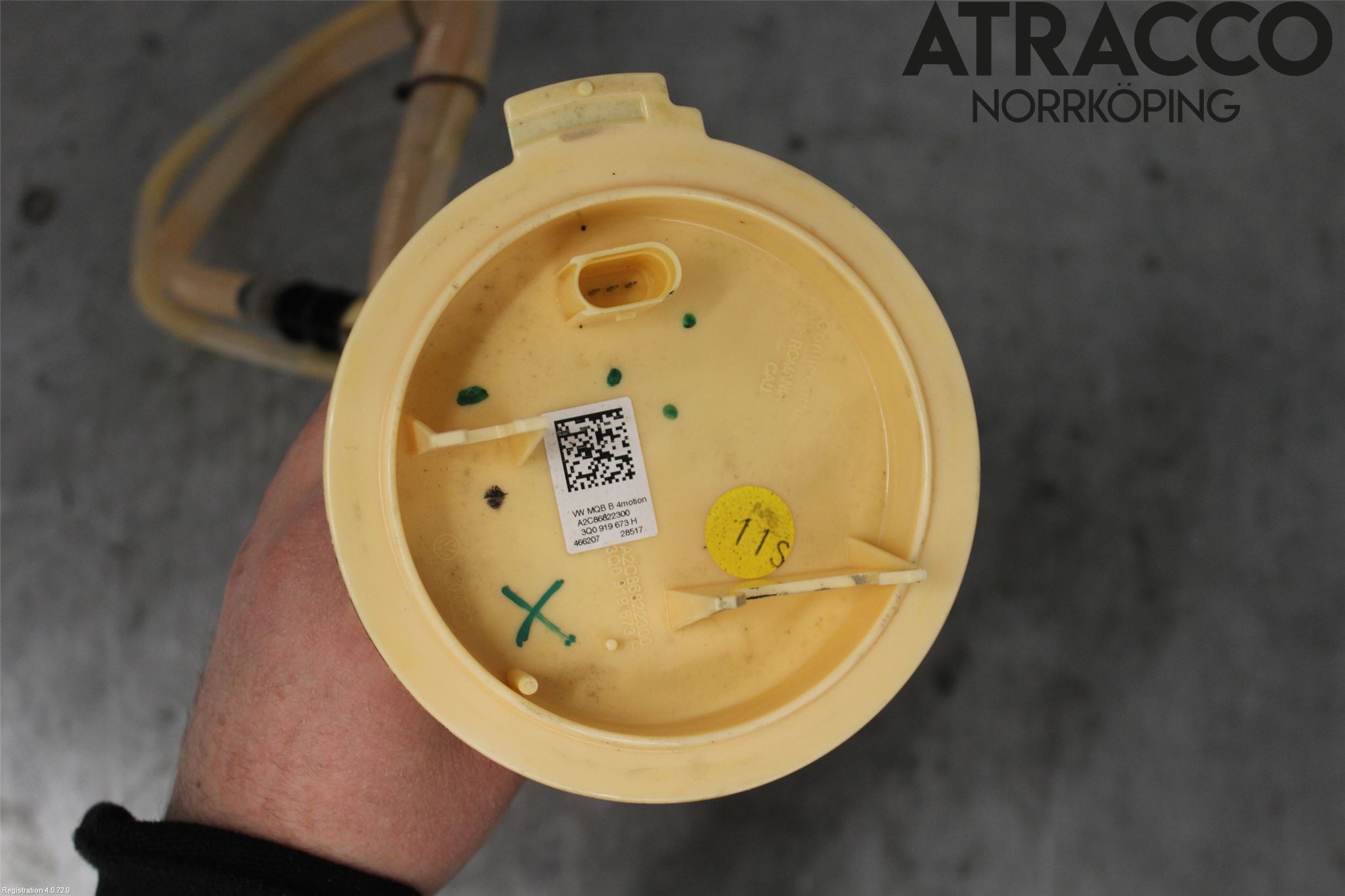 Skoda SUPERB 16-24 Giver Drivstofftank