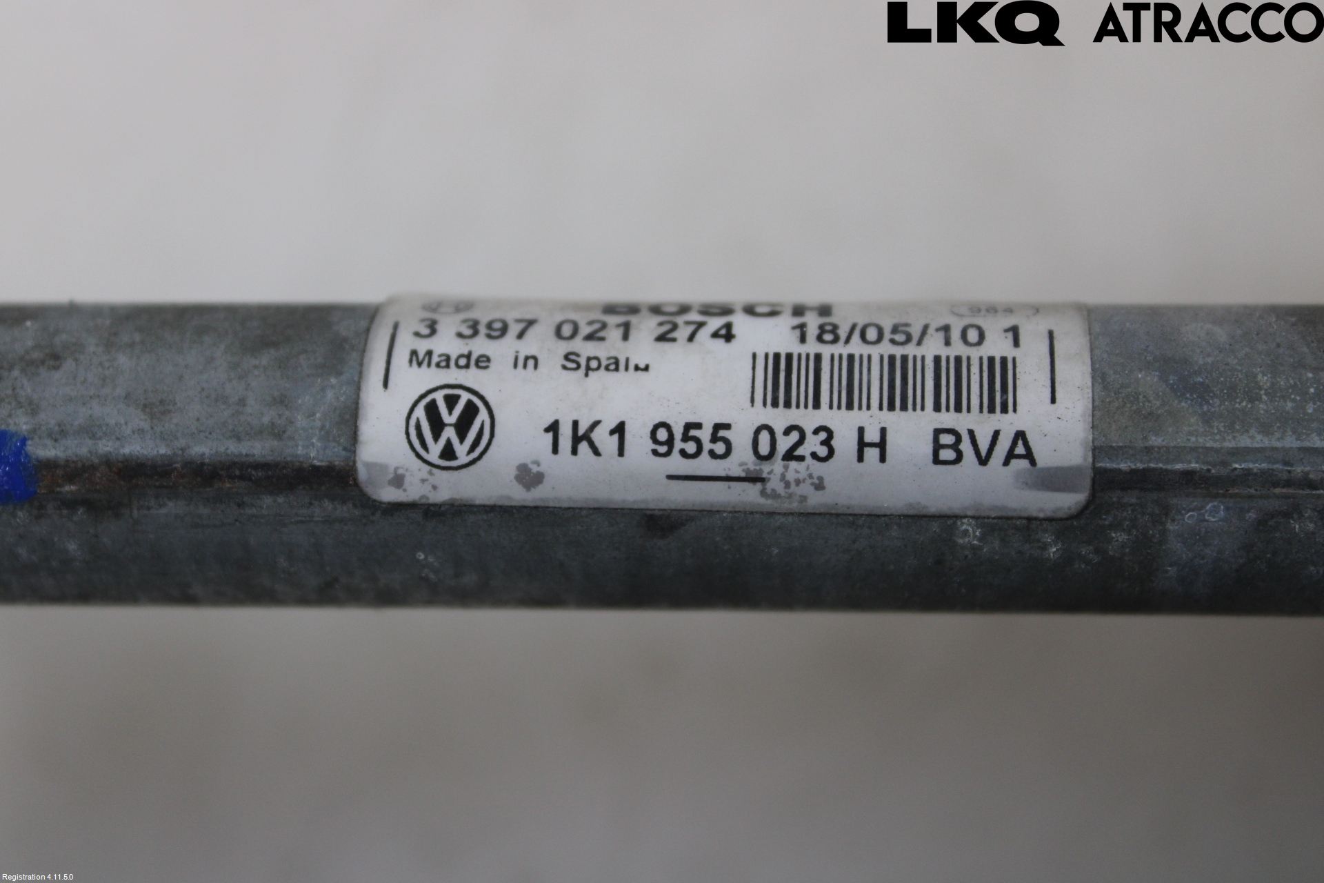 Volkswagen VW GOLF VI 09-13 Viskeroverføring Frontrute