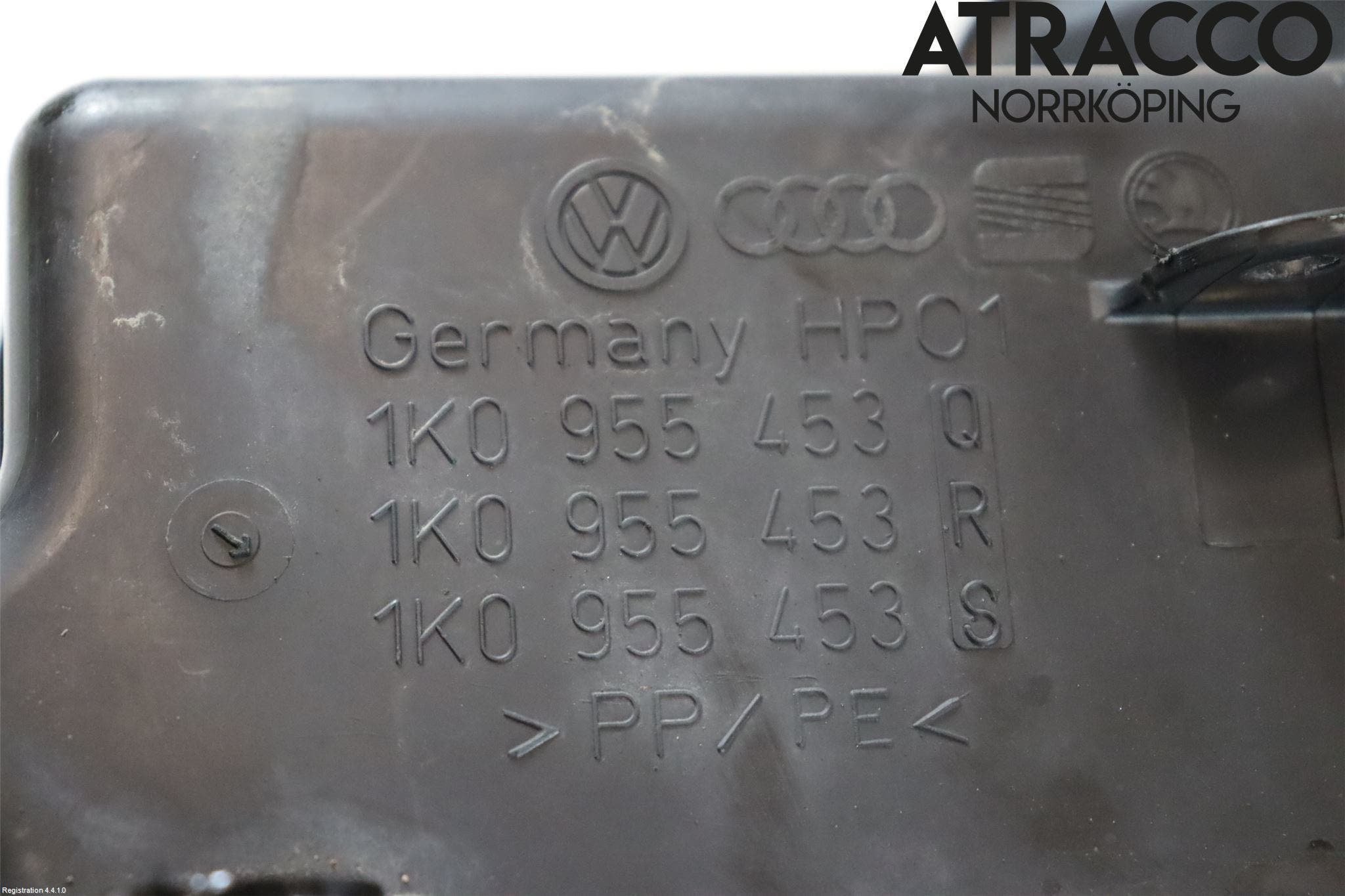 Volkswagen VW GOLF VI 09-13 Spylerbeholder Frontrute-Lykte