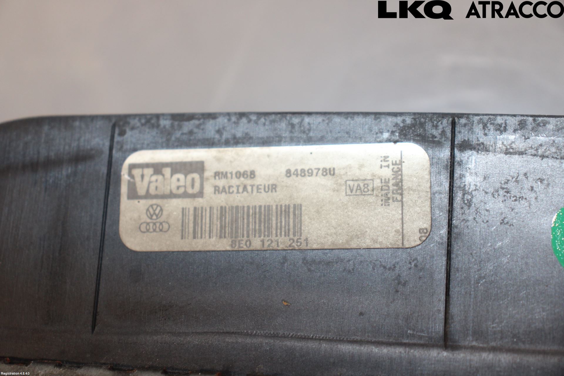 Audi A4/S4 01-05 Radiator Manuell
