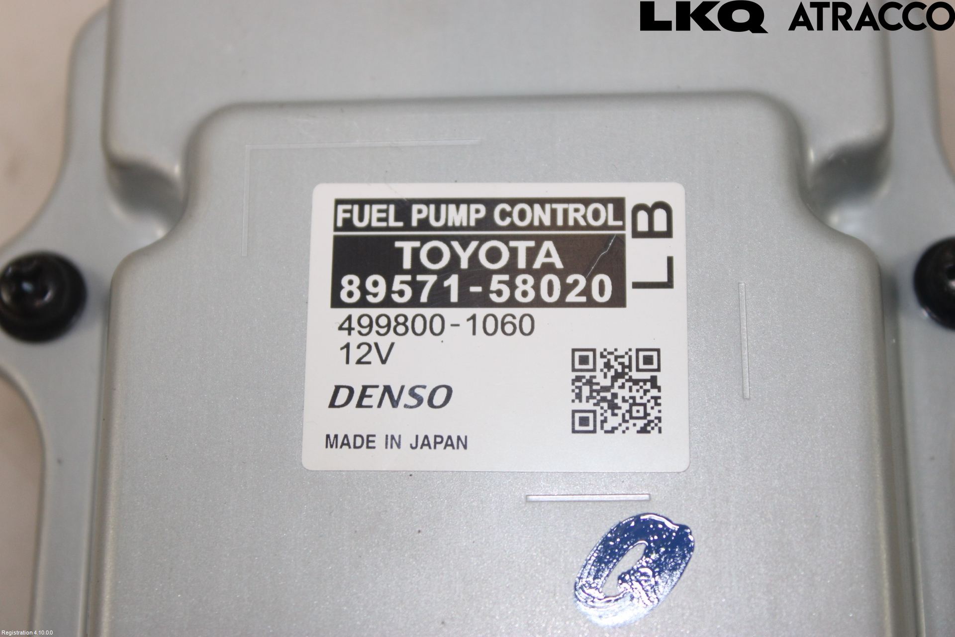Lexus RX AL20 16-22 Styreenhet Drivstoffpumpe