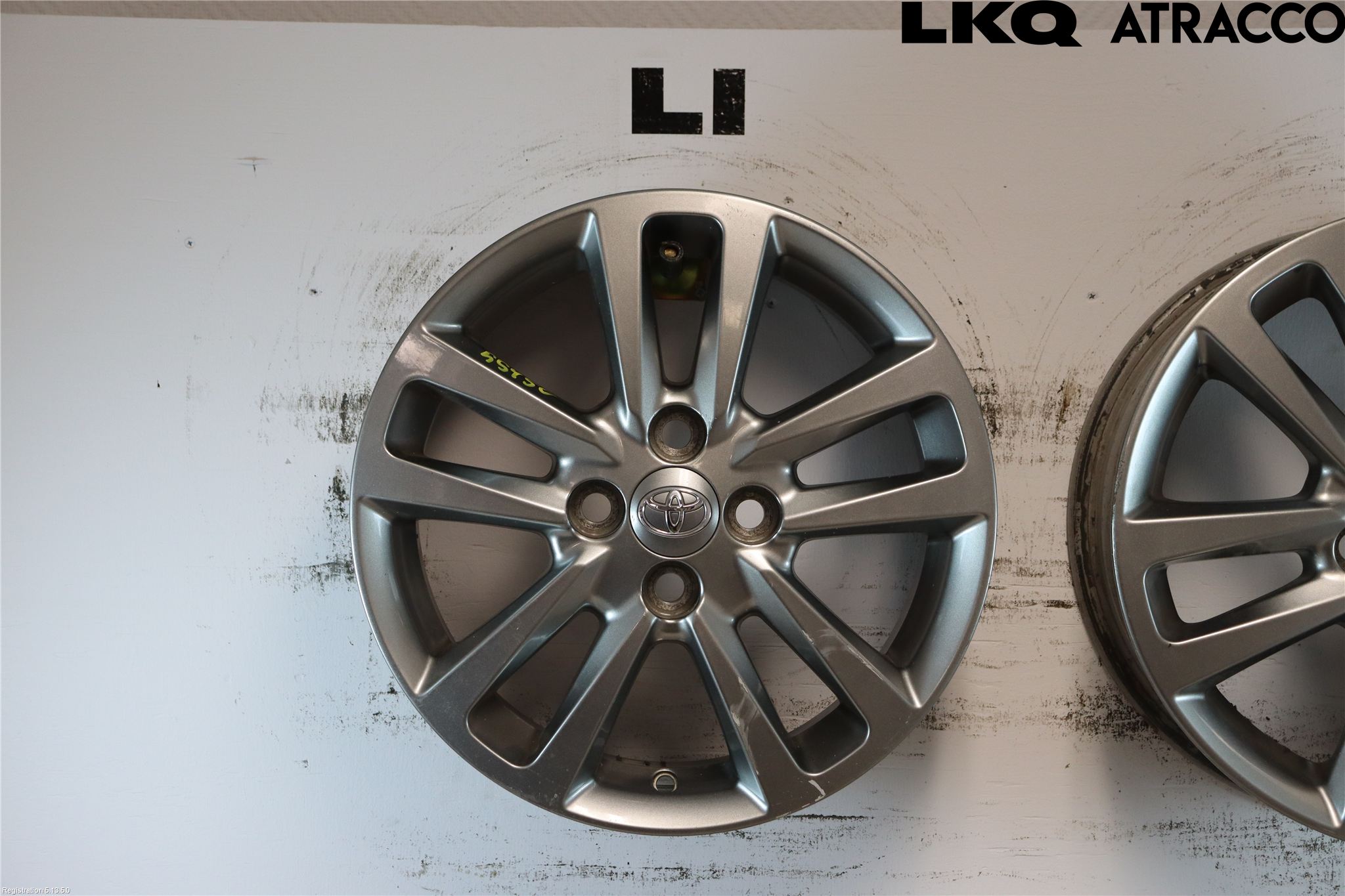 Toyota YARIS XP130 15-20 Felg Aluminium Sett 4Stk