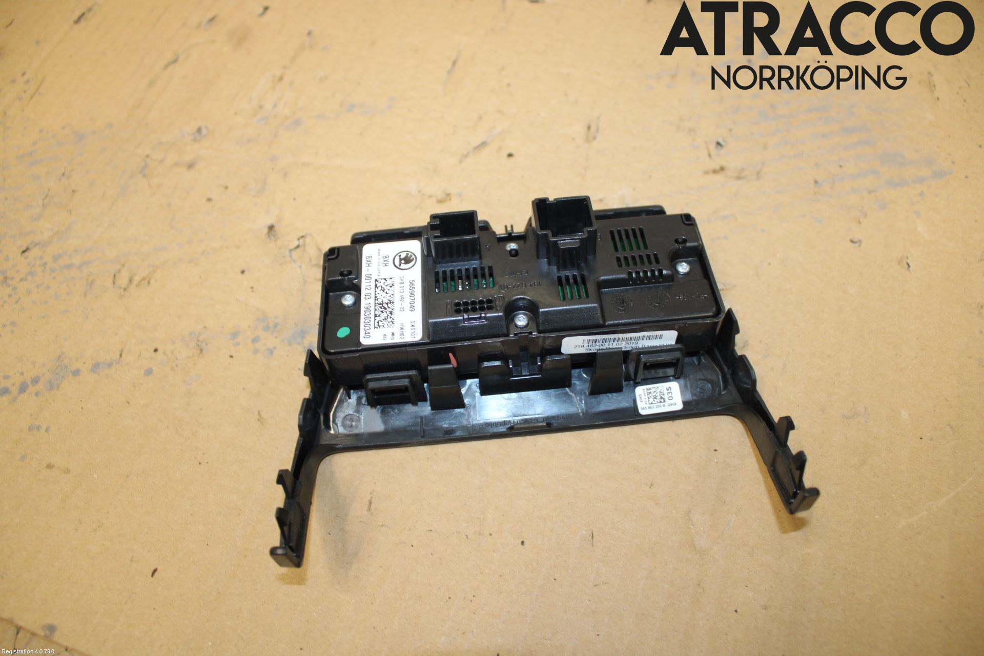 Skoda KODIAQ 17-24 Varmeapparat Panel(Regulering)