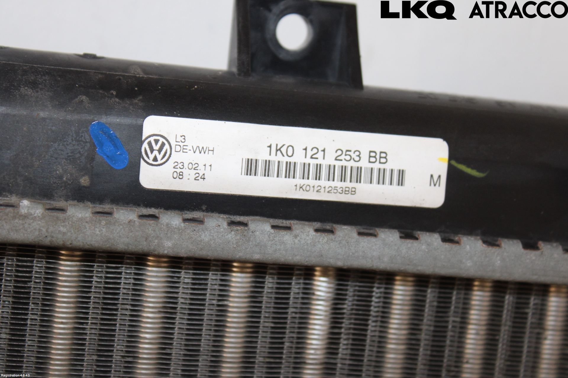 Volkswagen VW CADDY 11-15 Radiator Manuell