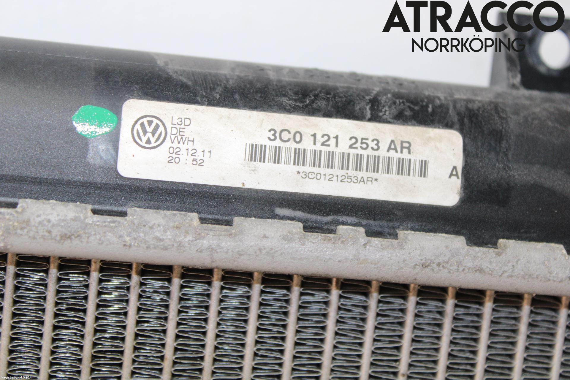 Volkswagen VW PASSAT 11-14 Radiator Automat