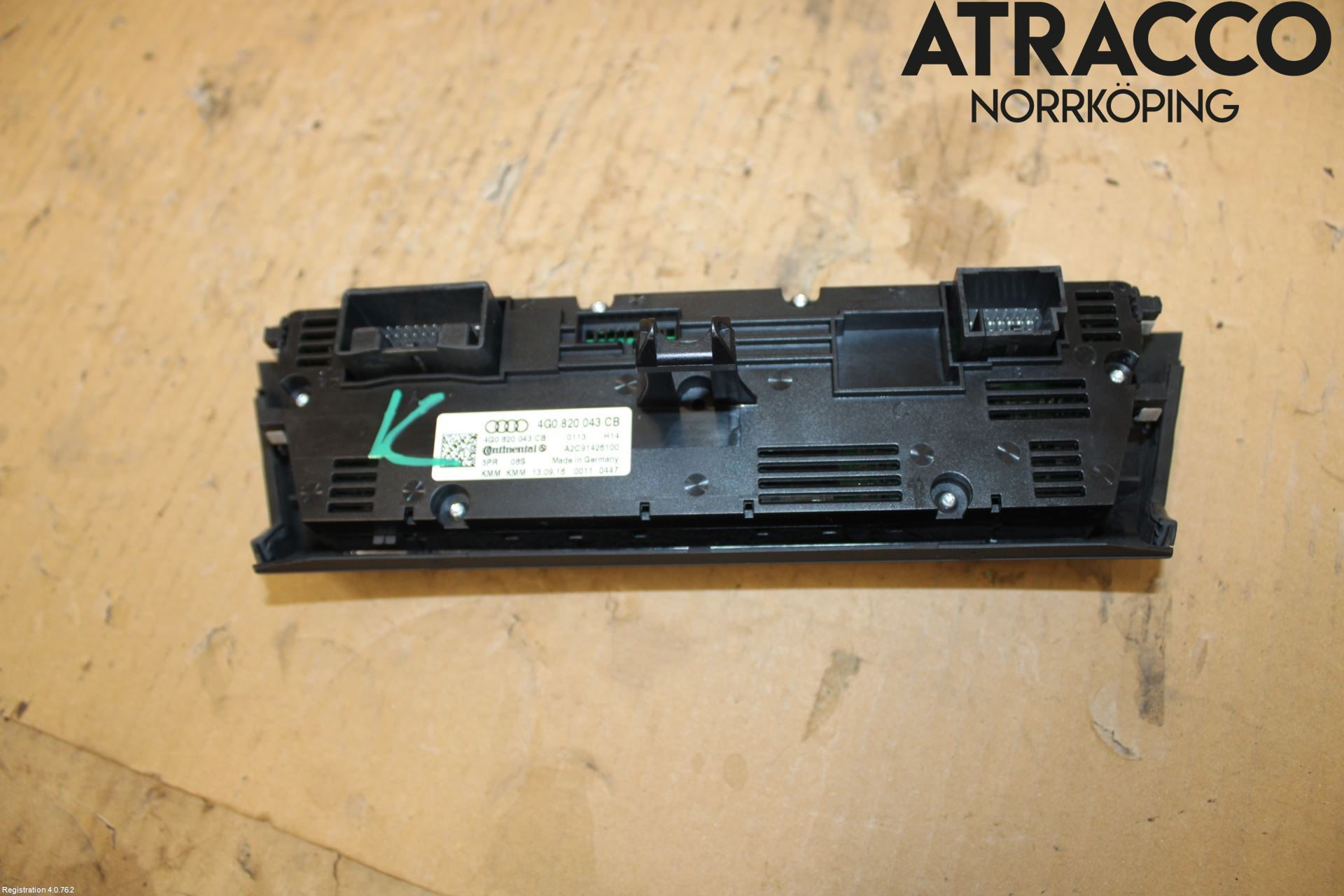 Audi A6/S6 4G 11-18 Varmeapparat Panel(Regulering)