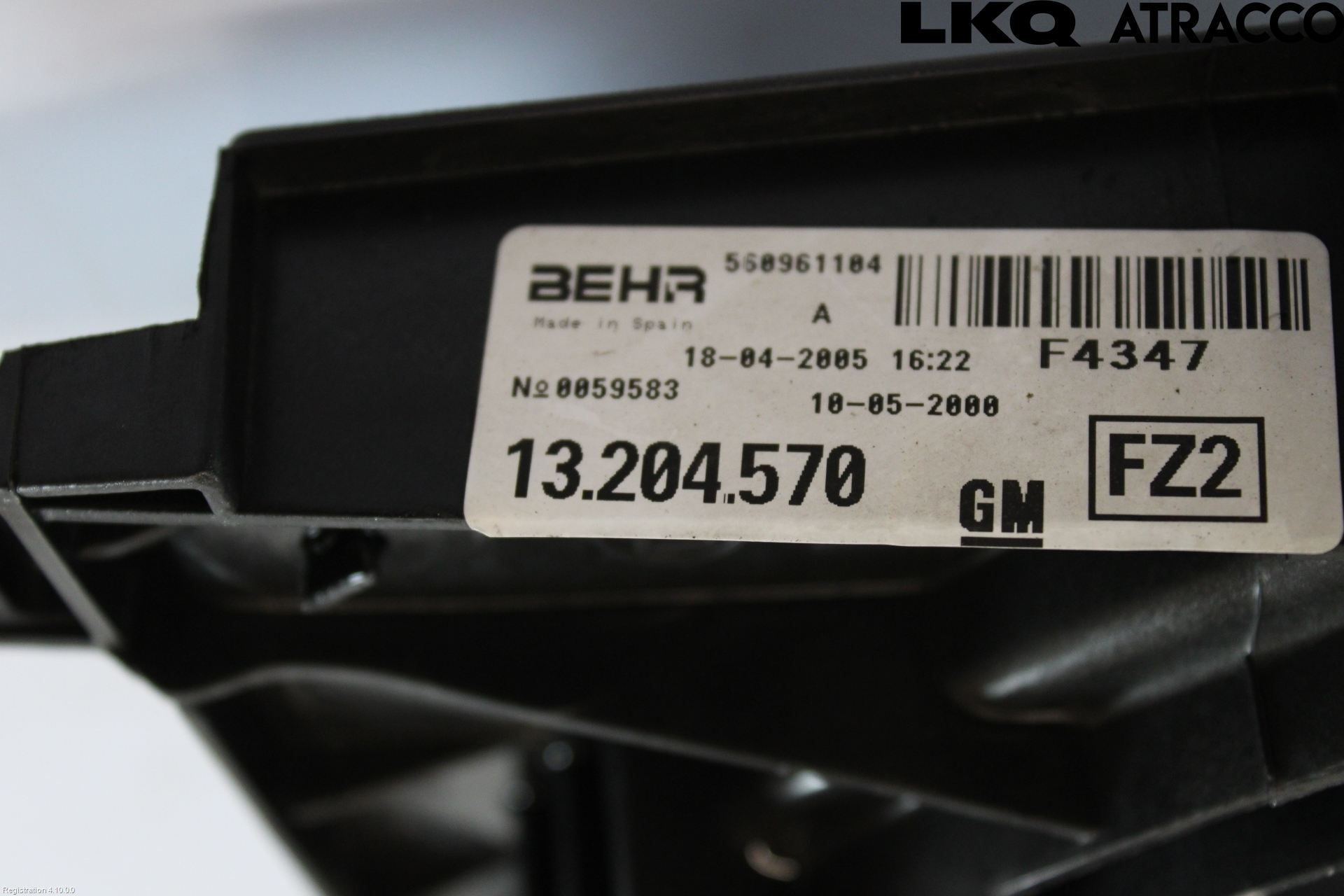 Opel TIGRA Kjølevifte Elektrisk