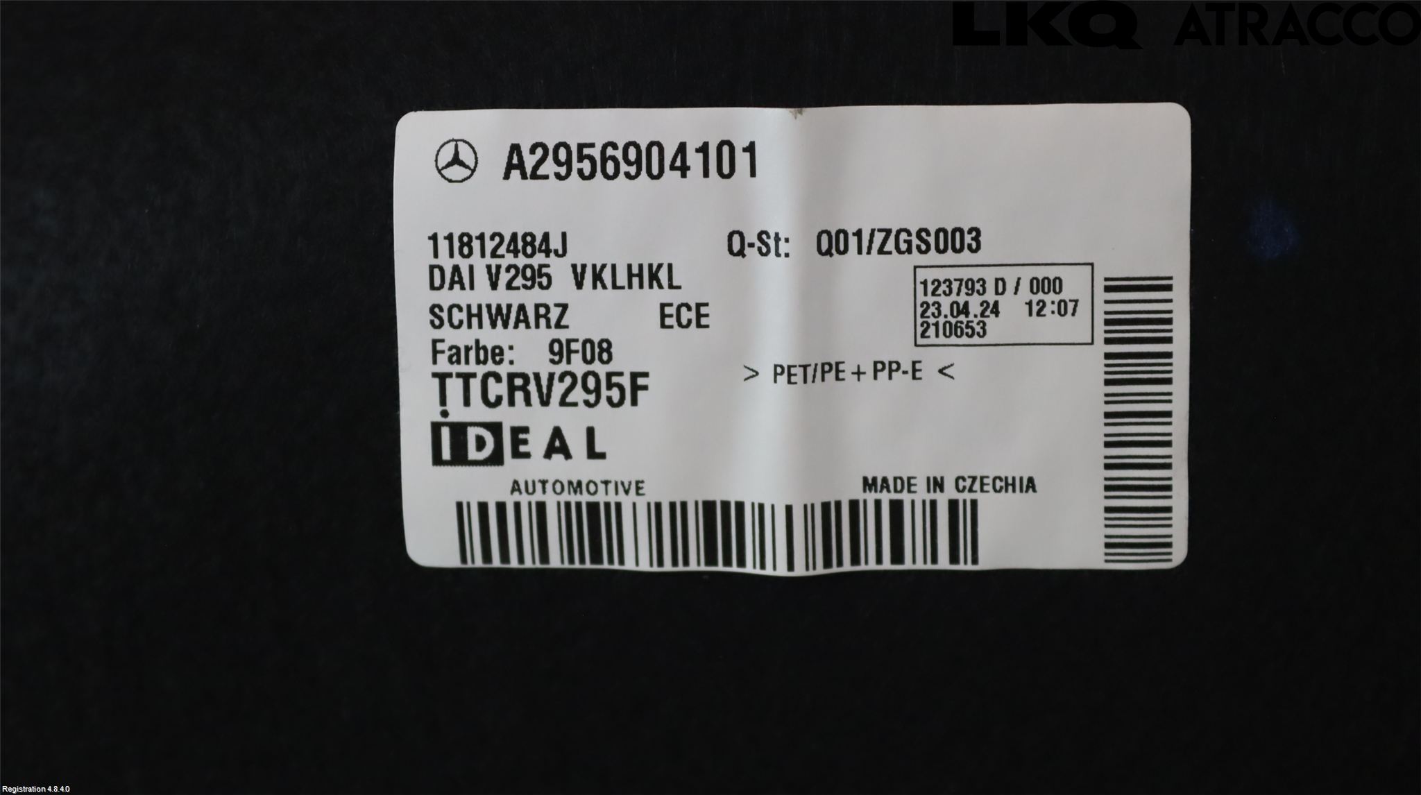 Mercedes-Benz MB EQE (V295) 22- Innr Bakluketrekk