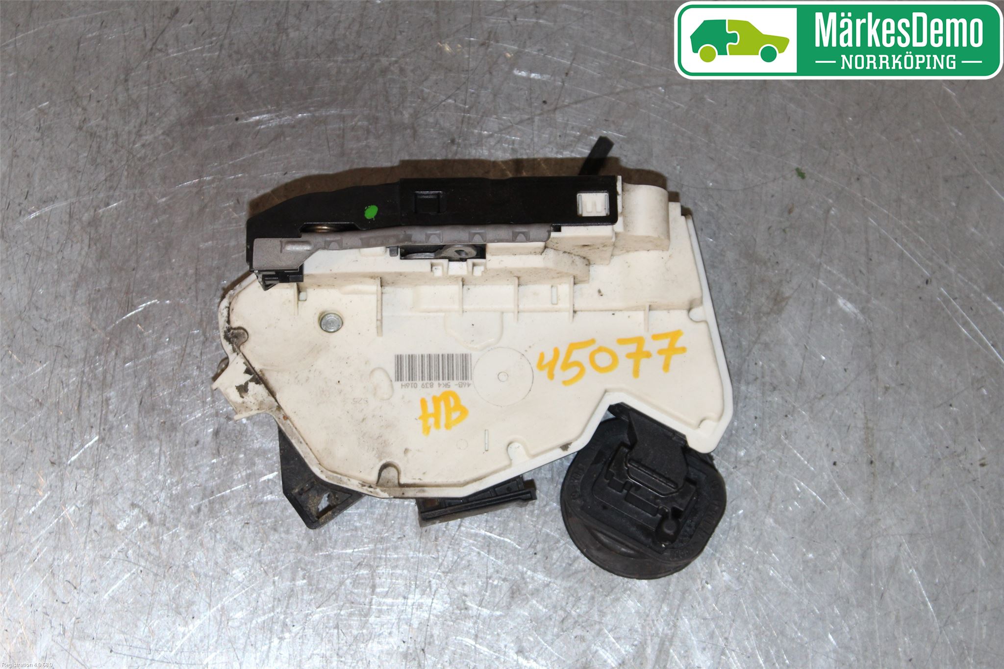 Volkswagen VW GOLF VI 09-13 Dørlås - Låsekasse