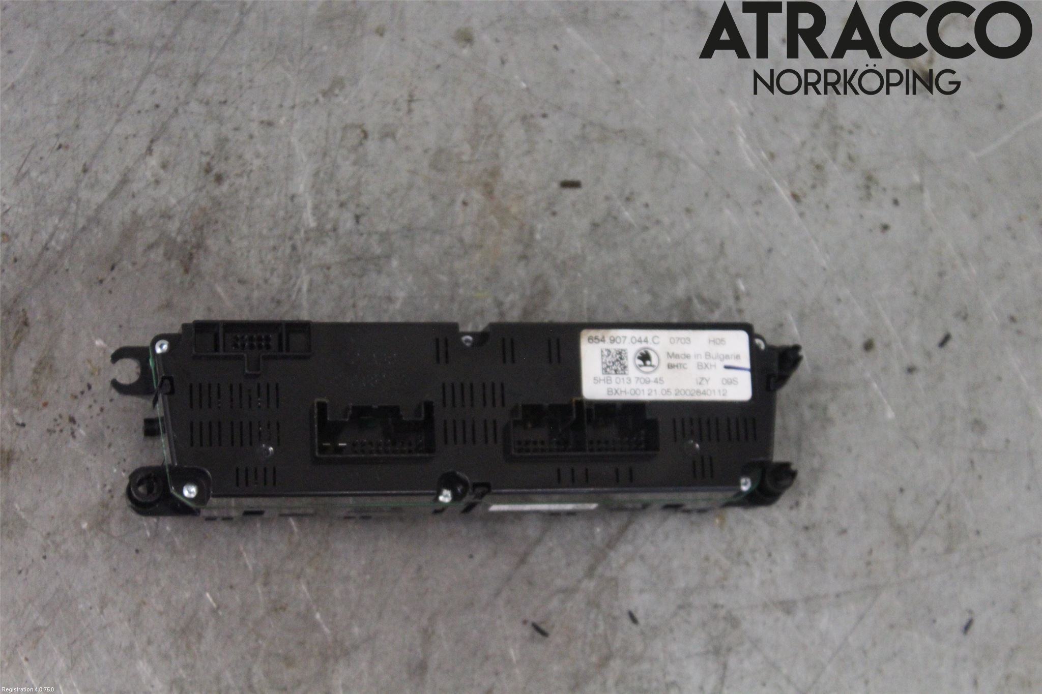 Skoda SCALA 19- Varmeapparat Panel(Regulering)