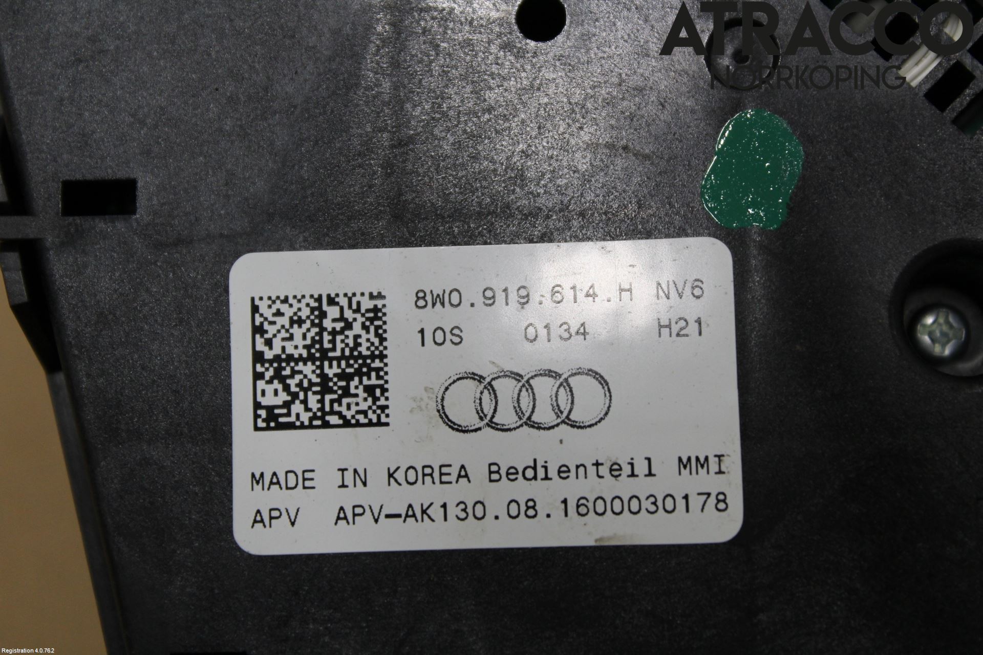 Audi A4/S4 B9 16-19 Bryter Multifunksjon