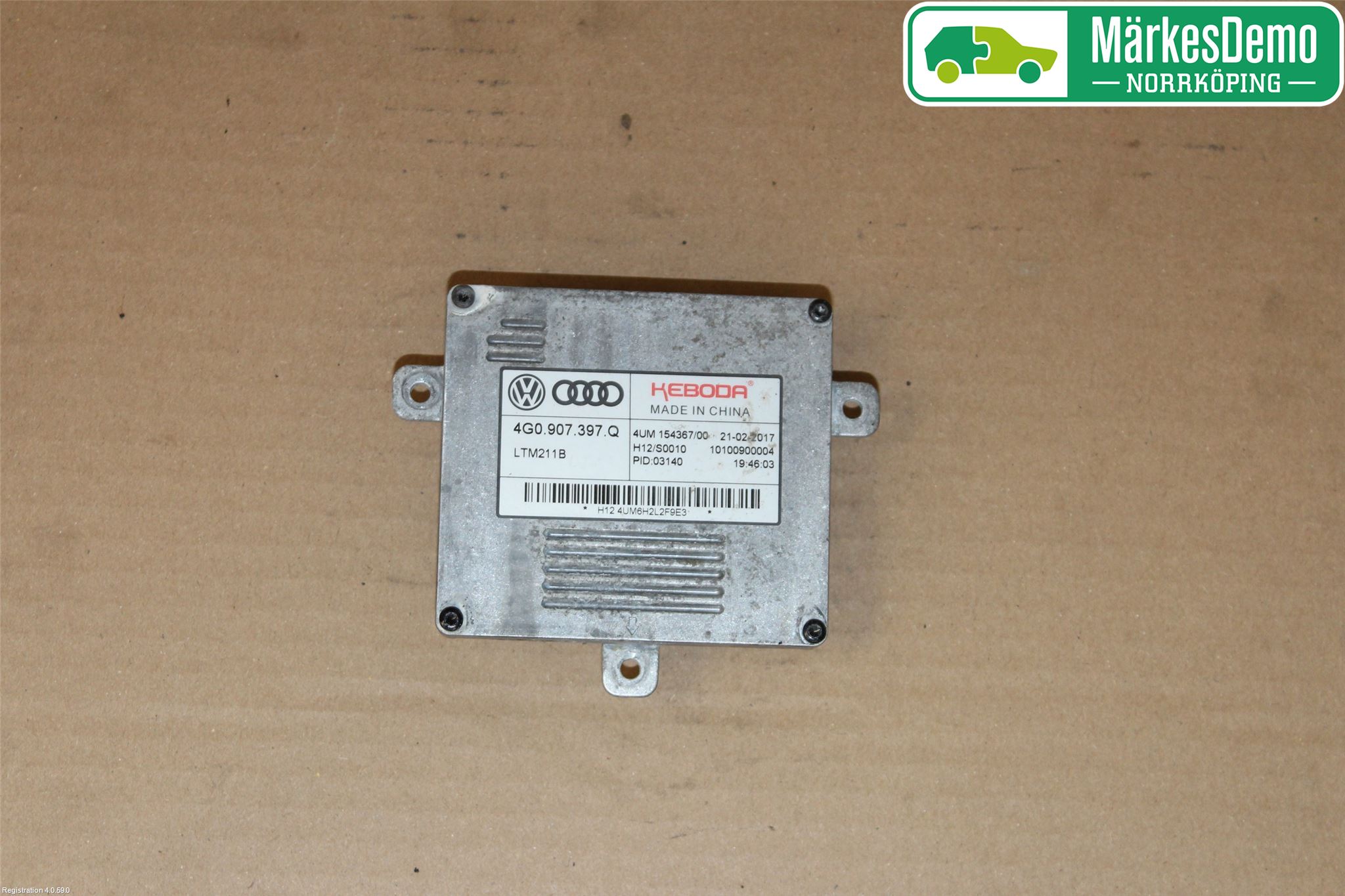 Audi A6/S6 4G 11-18 Styreenhet Xenon