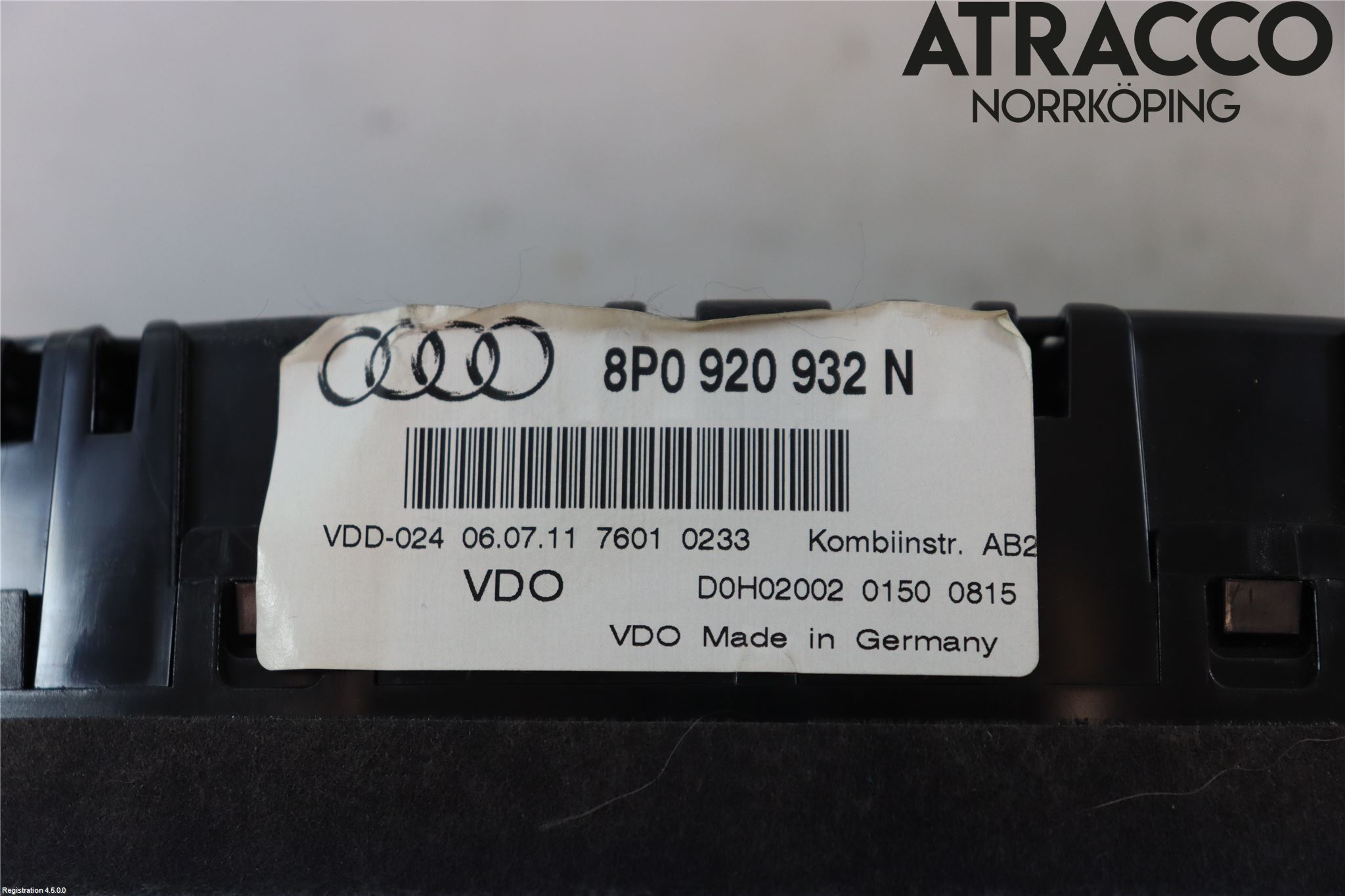 Audi A3/S3 05-13 Instr Kombinert