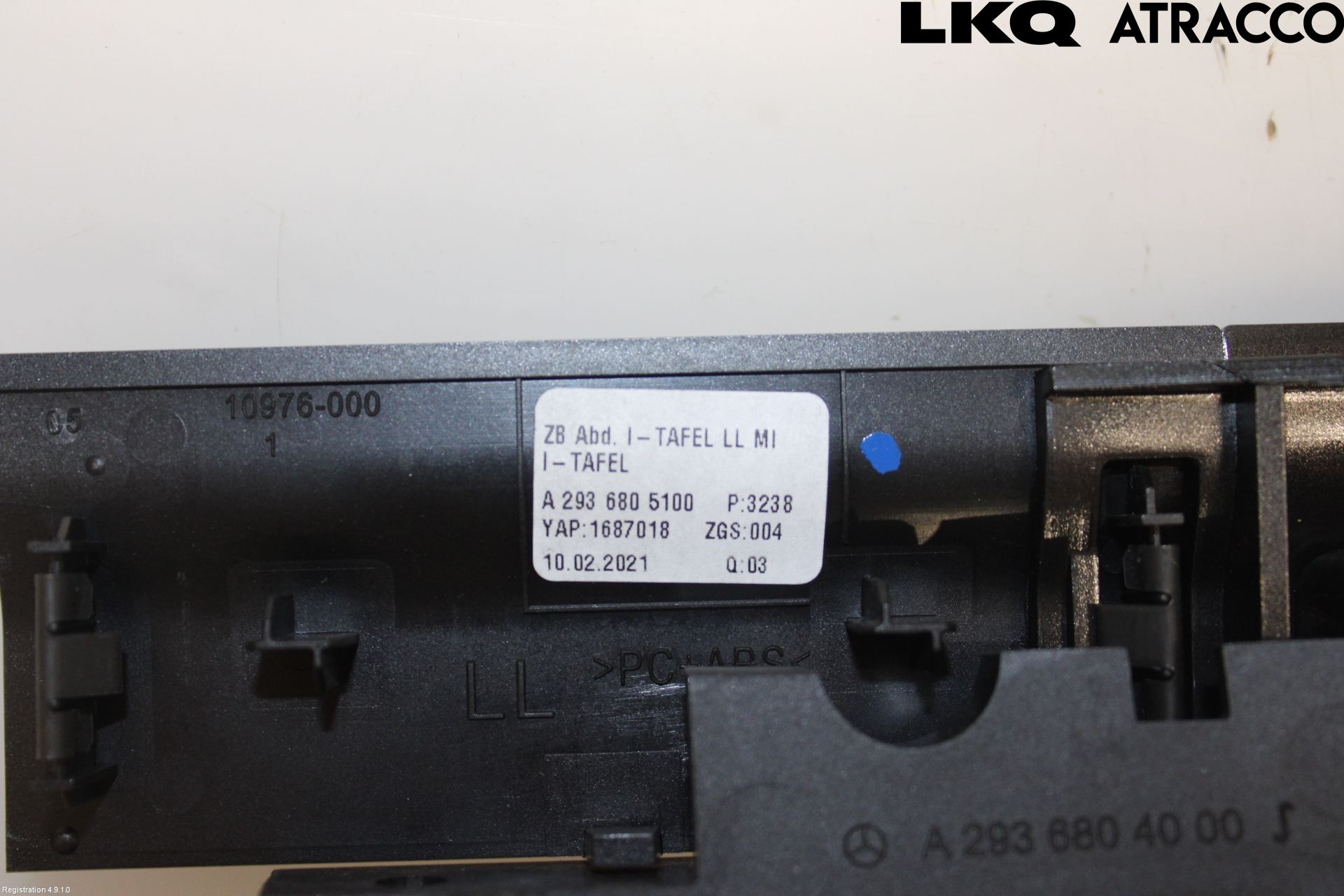 Mercedes-Benz MB EQC (N293) 20- Dashbord Kanal - Dyse