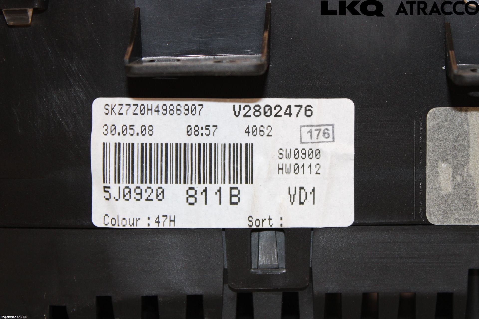 Skoda ROOMSTER Instr Kombinert