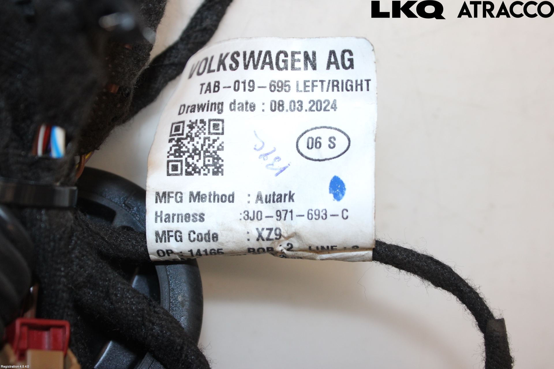 Volkswagen VW PASSAT 24- Ledningsnett