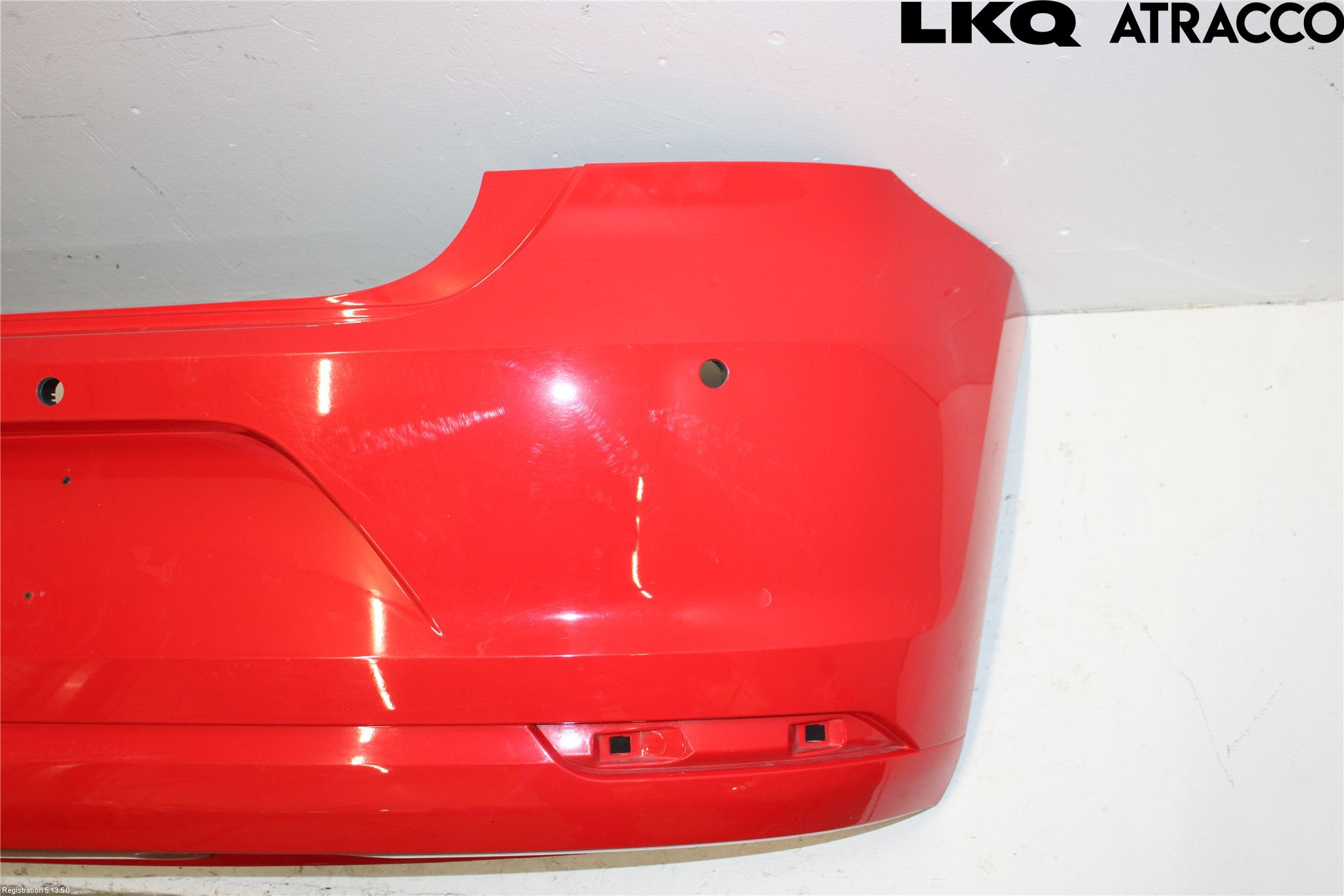 Volkswagen VW POLO 10-17 Støtfanger Bak Overtrekk