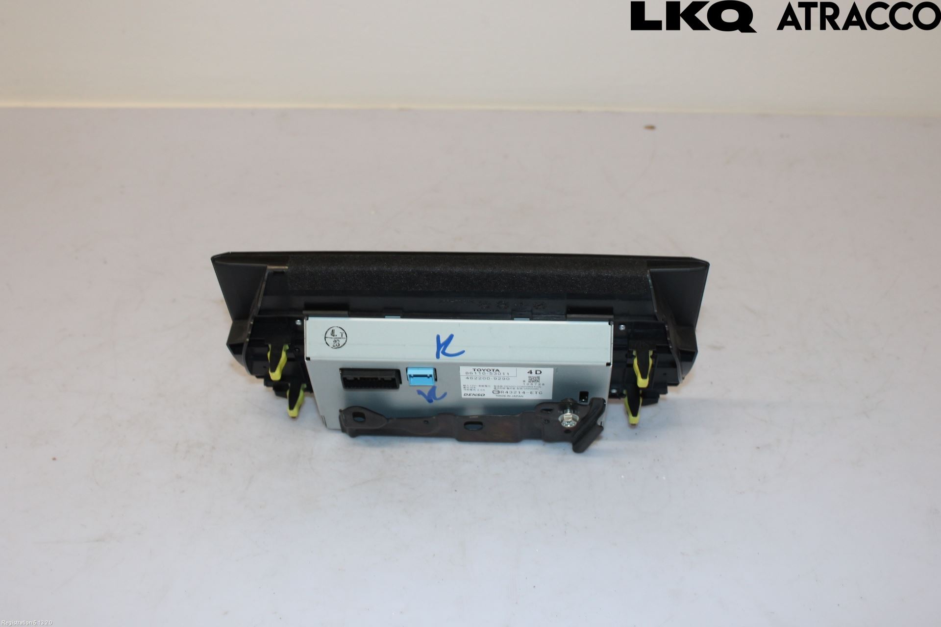 Lexus IS 250/350 14-20 Instr Skjerm Dvd-Gps-Ac-Tlf