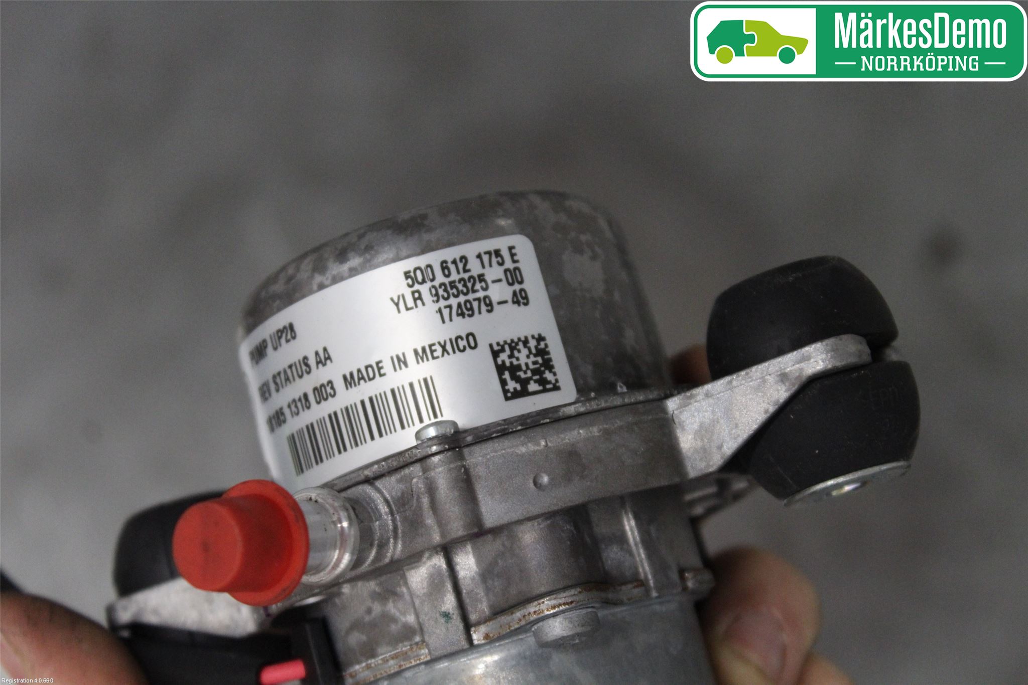 Volkswagen VW GOLF / E-GOLF VII 13-20 Vacuumpumpe